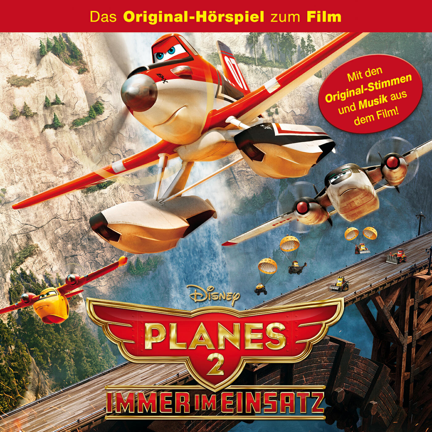 Релиз Planes 2 - Immer im Einsatz (Hörspiel zum Disney Film)