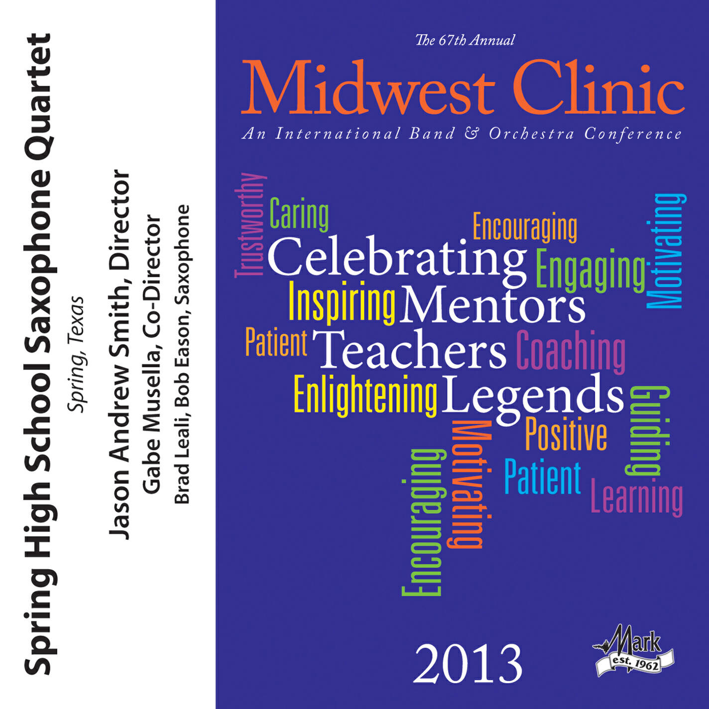 Релиз 2013 Midwest Clinic: Spring High School Saxophone Quartet