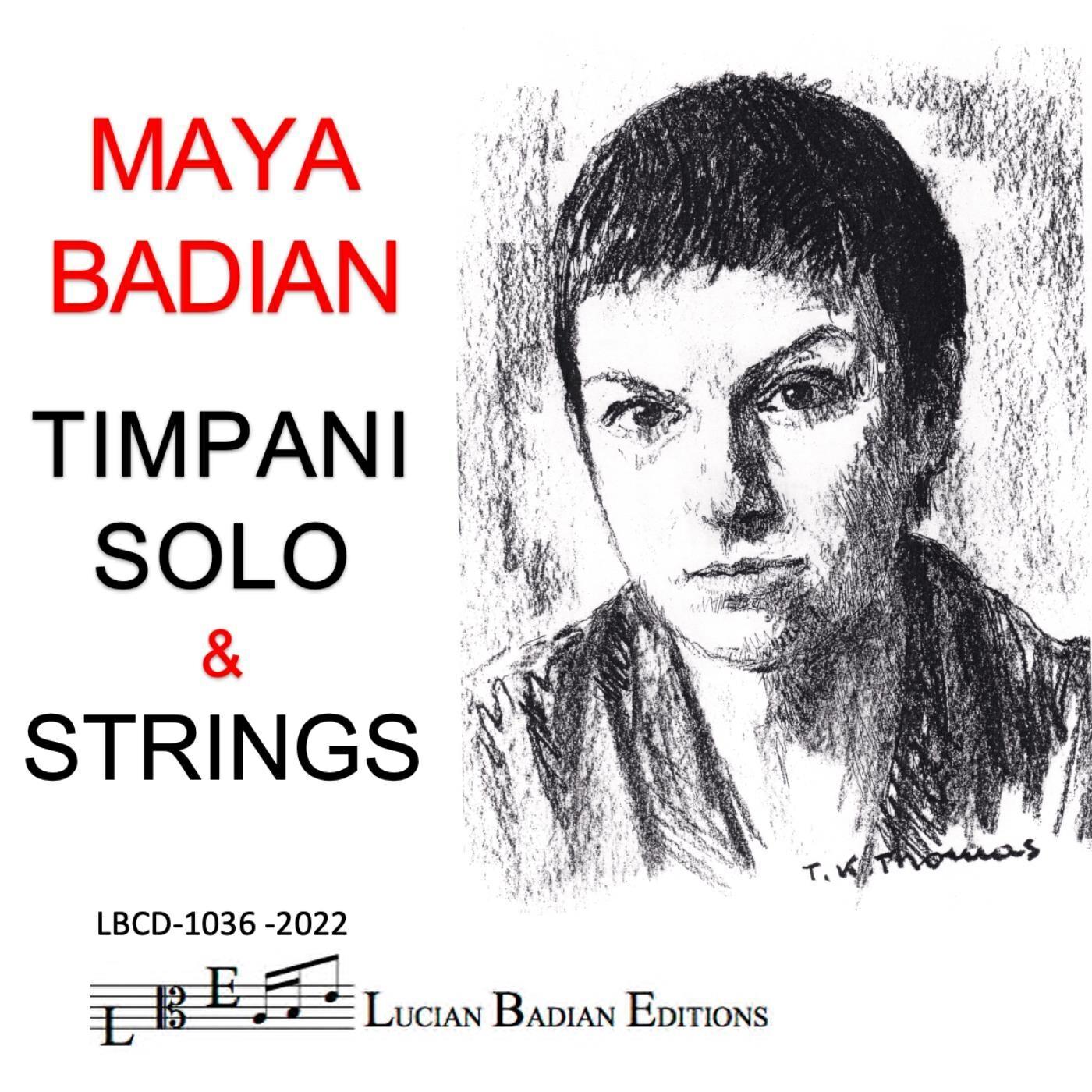 Релиз Maya Badian: Timpani Solo & Strings