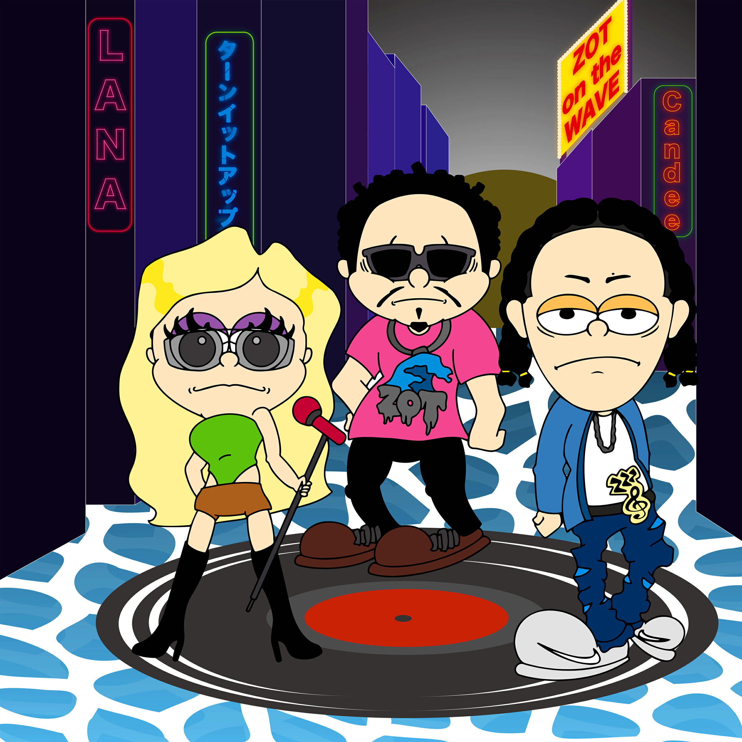 Релиз TURN IT UP (feat. Candee & ZOT on the WAVE)