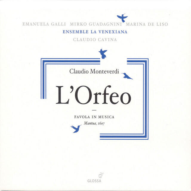 Релиз Monteverdi, C.: Orfeo (L') [Opera]