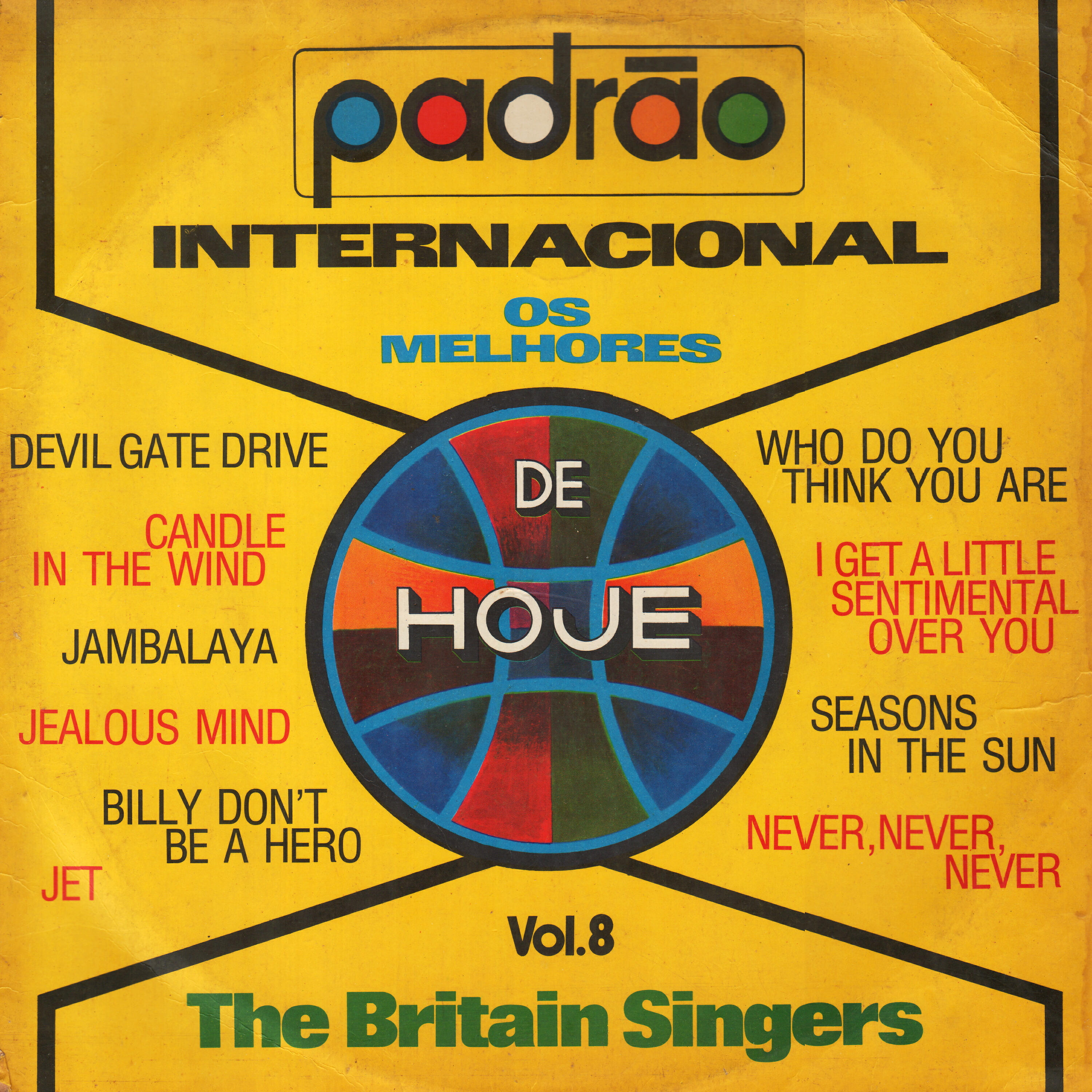 Релиз Os Melhores De Hoje, Vol. 8