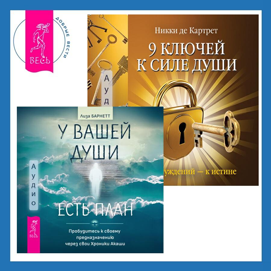 Книга 9 ключей к силе души. От заблуждений - к истине + У вашей души есть план. Пробудитесь к своему предназначению через свои Хроники Акаши