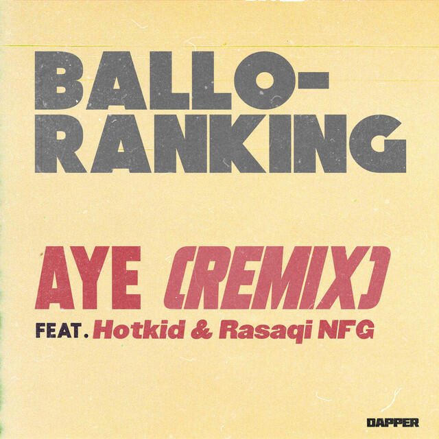 Релиз Aye (Remix)