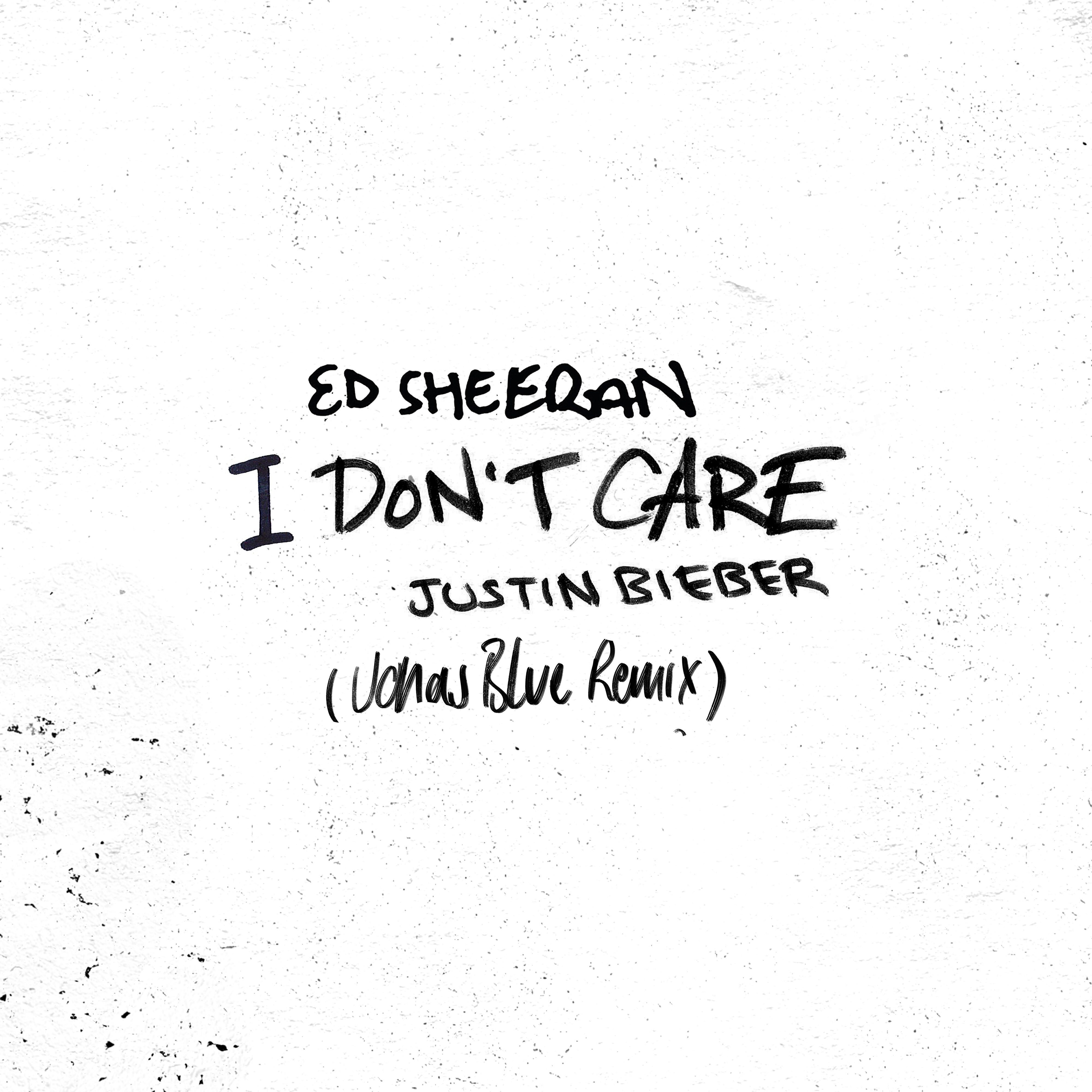 Релиз I Don't Care (Jonas Blue Remix)