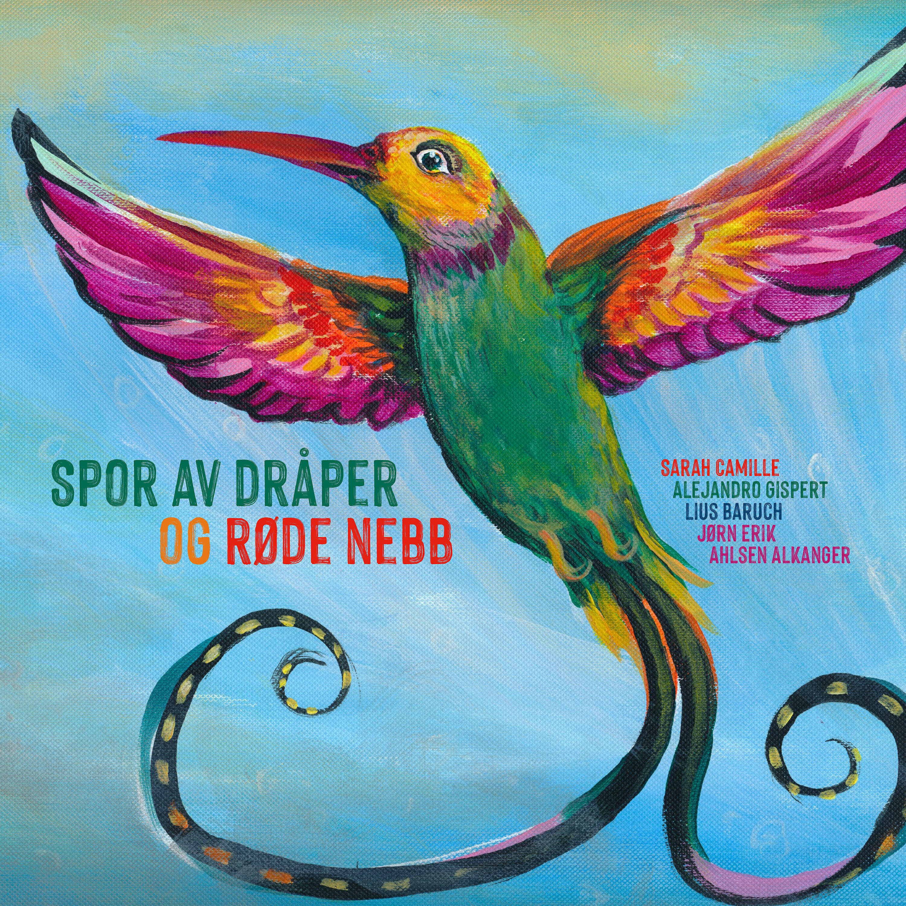 Релиз Spor av dråper og røde nebb