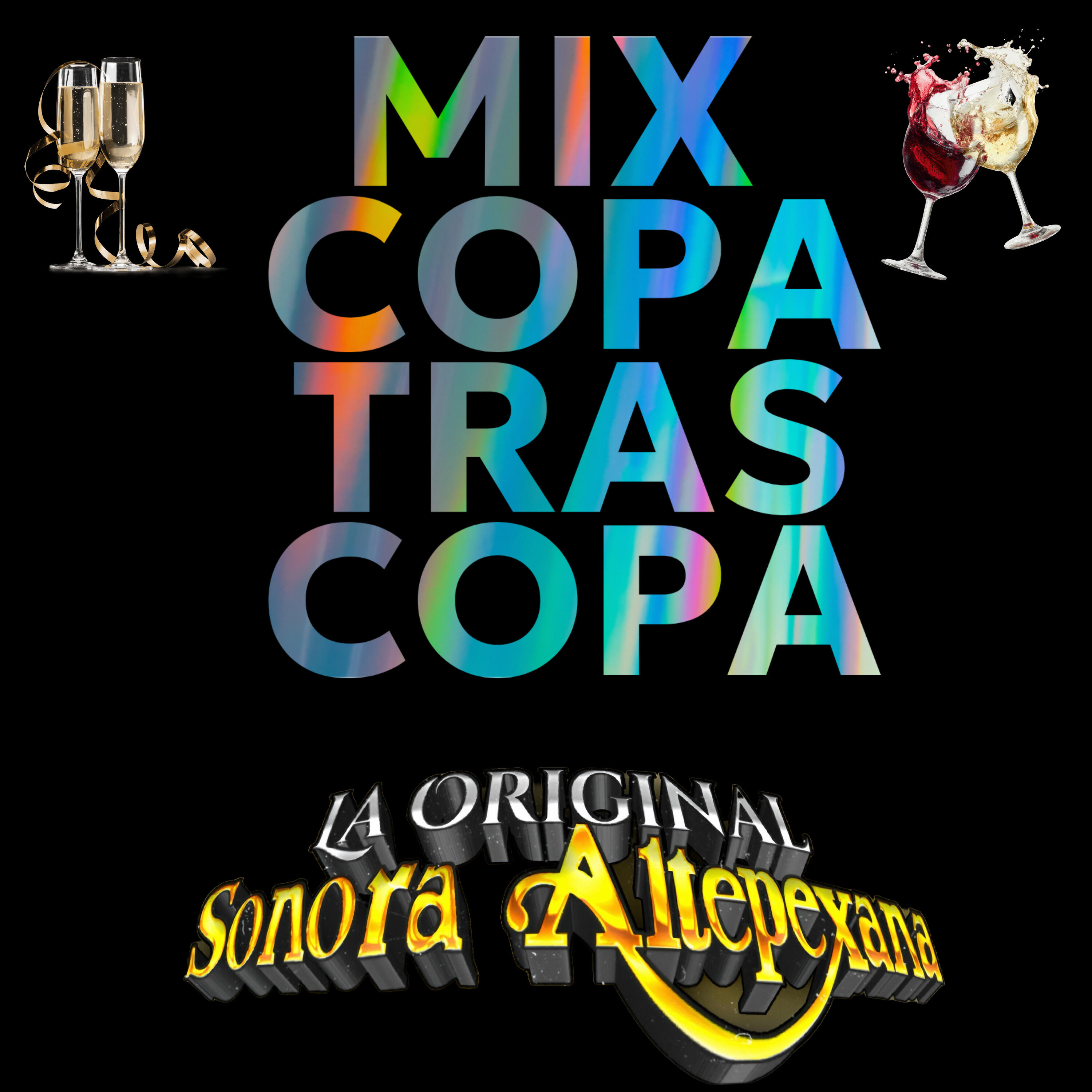 Релиз Copas Llenas1/ Tomate una Copa2/ La Ultima Copa3/ Una Copa Mas4/ Con las Copas No Se Olvida5/ Con las Copas No Se Olvida6/ Deme Otra Copa7