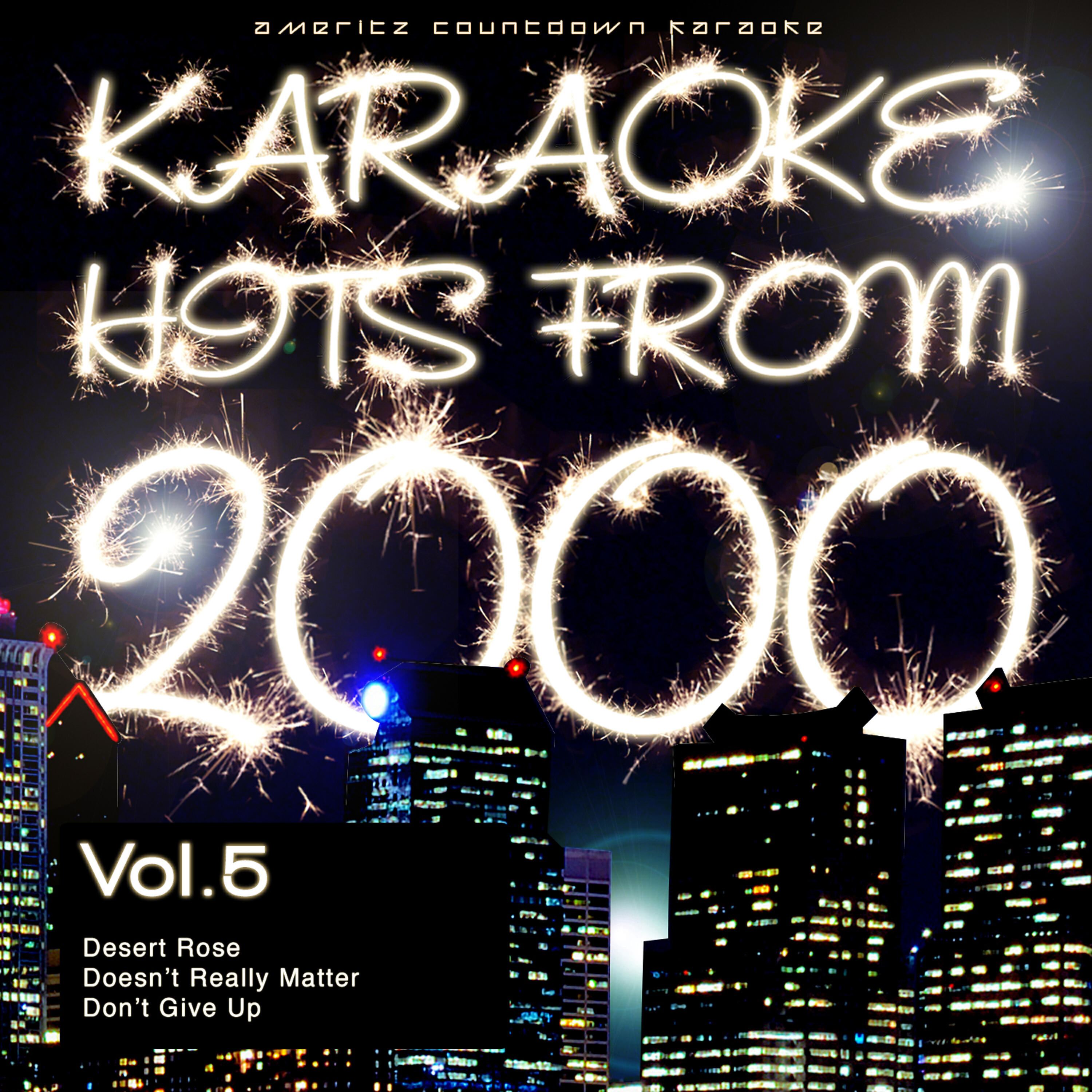 Релиз Karaoke Hits from 2000, Vol. 5