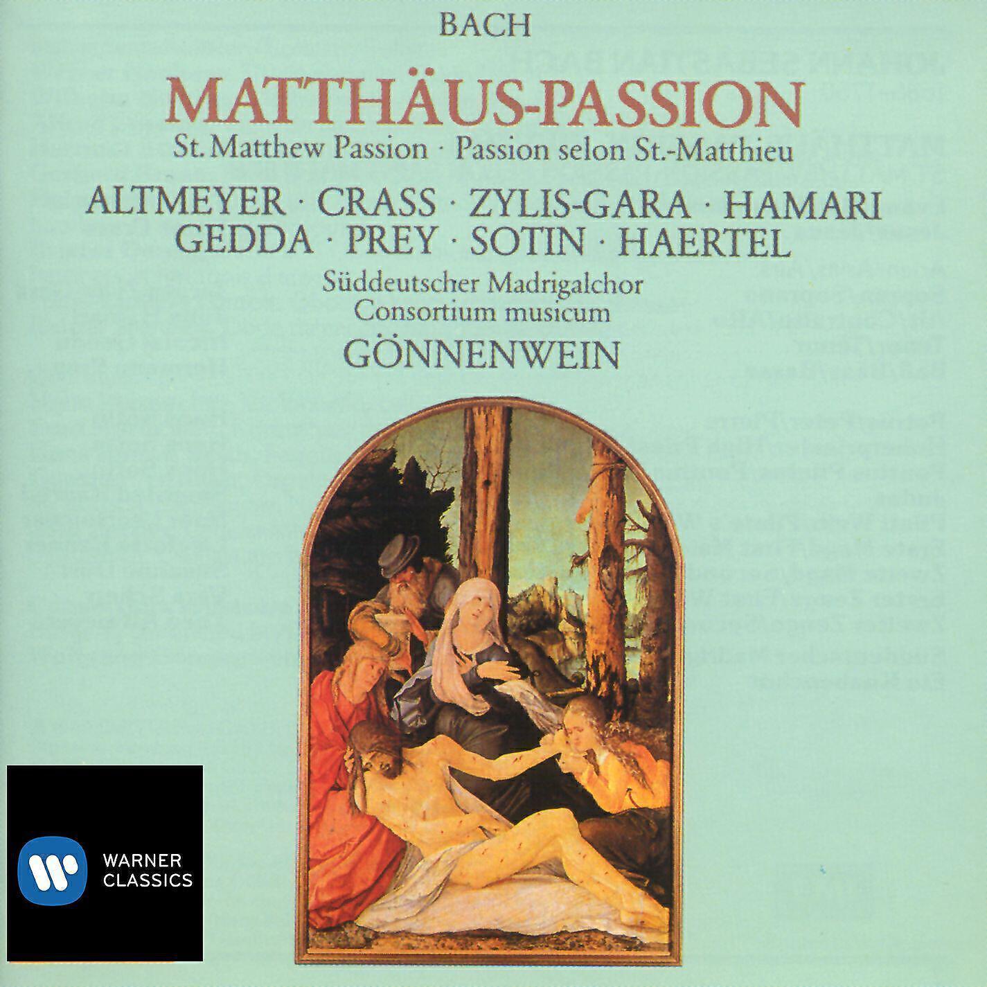 Theo Altmeyer/Franz Crass/Teresa Zylis-Gara/Julia Hamari/Nicolai Gedda/Hermann Prey/Hans Sotin/Süddeutscher Madrigalchor/Consortium Musicum/Wolfgang Gönnenwein