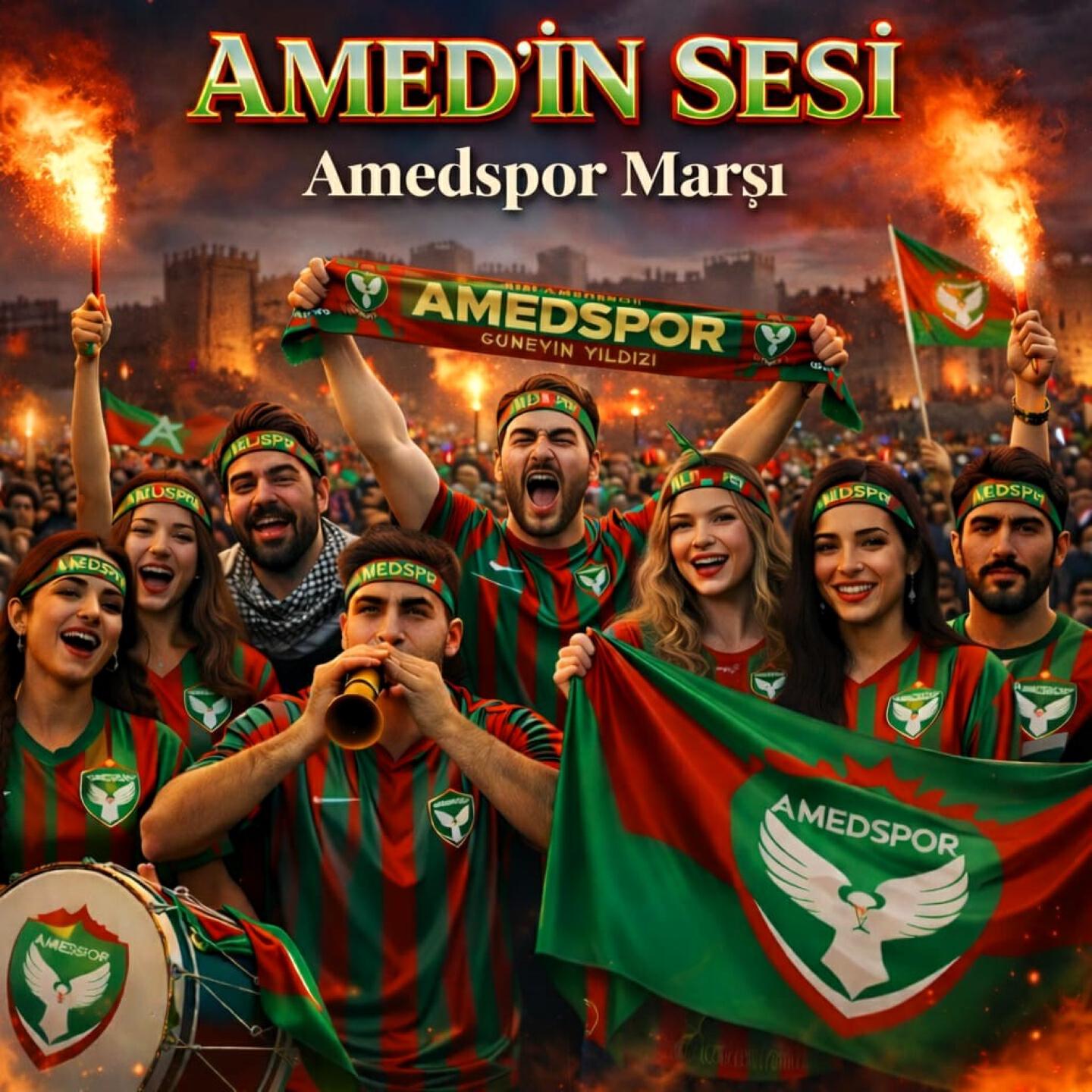 Релиз AmedSpor Marşı (Amedin Sesi)