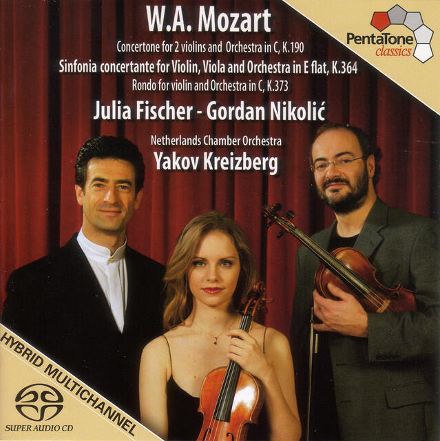 Релиз Mozart: Sinfonia Concertante, K. 364 / Concertone in C Major, K. 190 / Rondo in C Major, K. 373