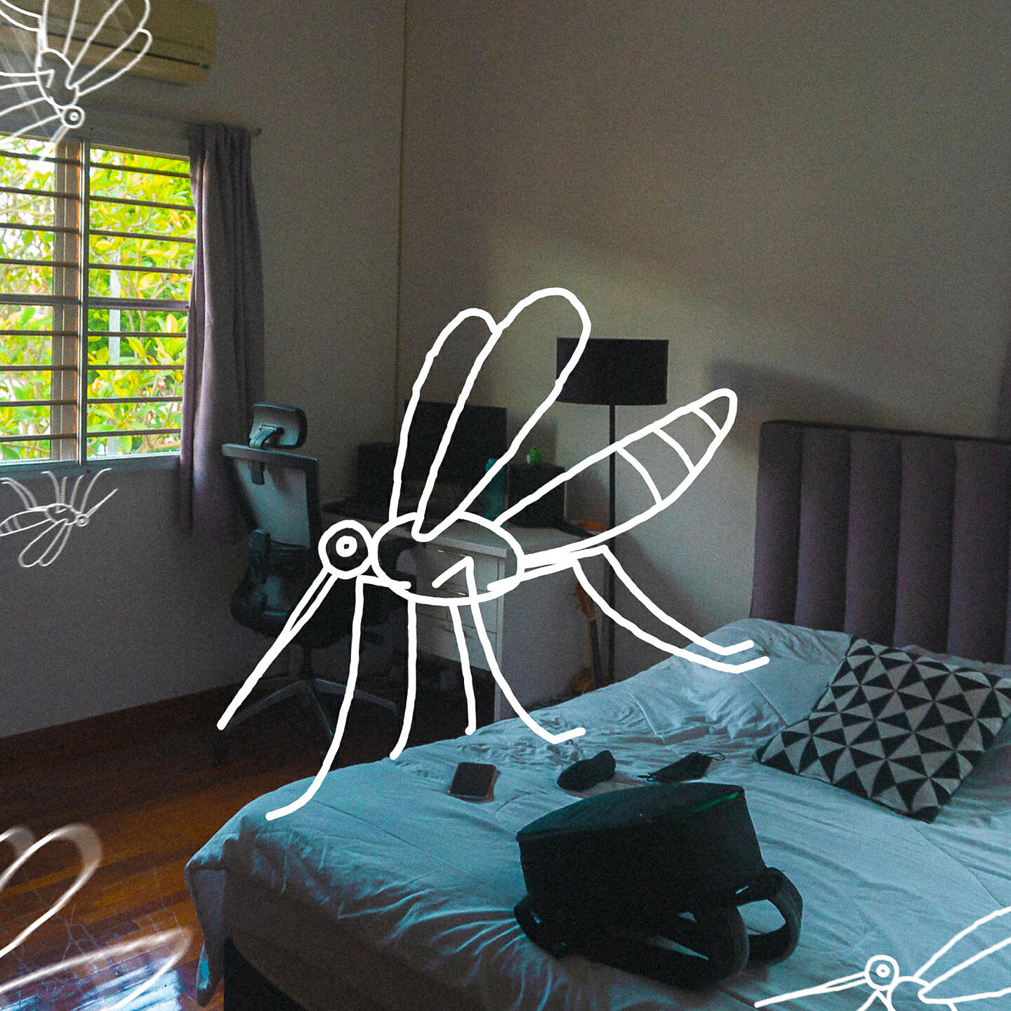 Релиз mosquitos in my room