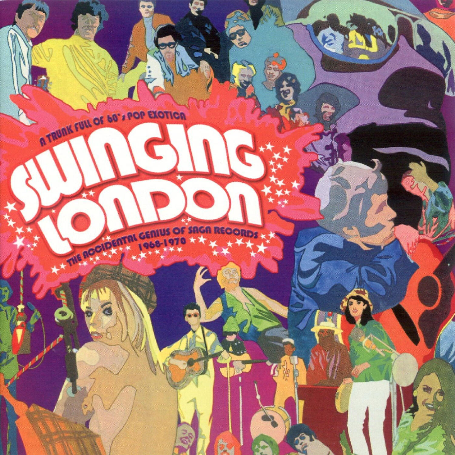 Релиз Swinging London: The Accidental Genius of Saga Records 1968-1970
