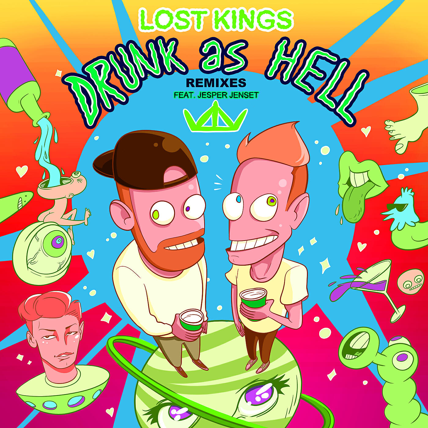 Релиз Drunk As Hell (Remixes)