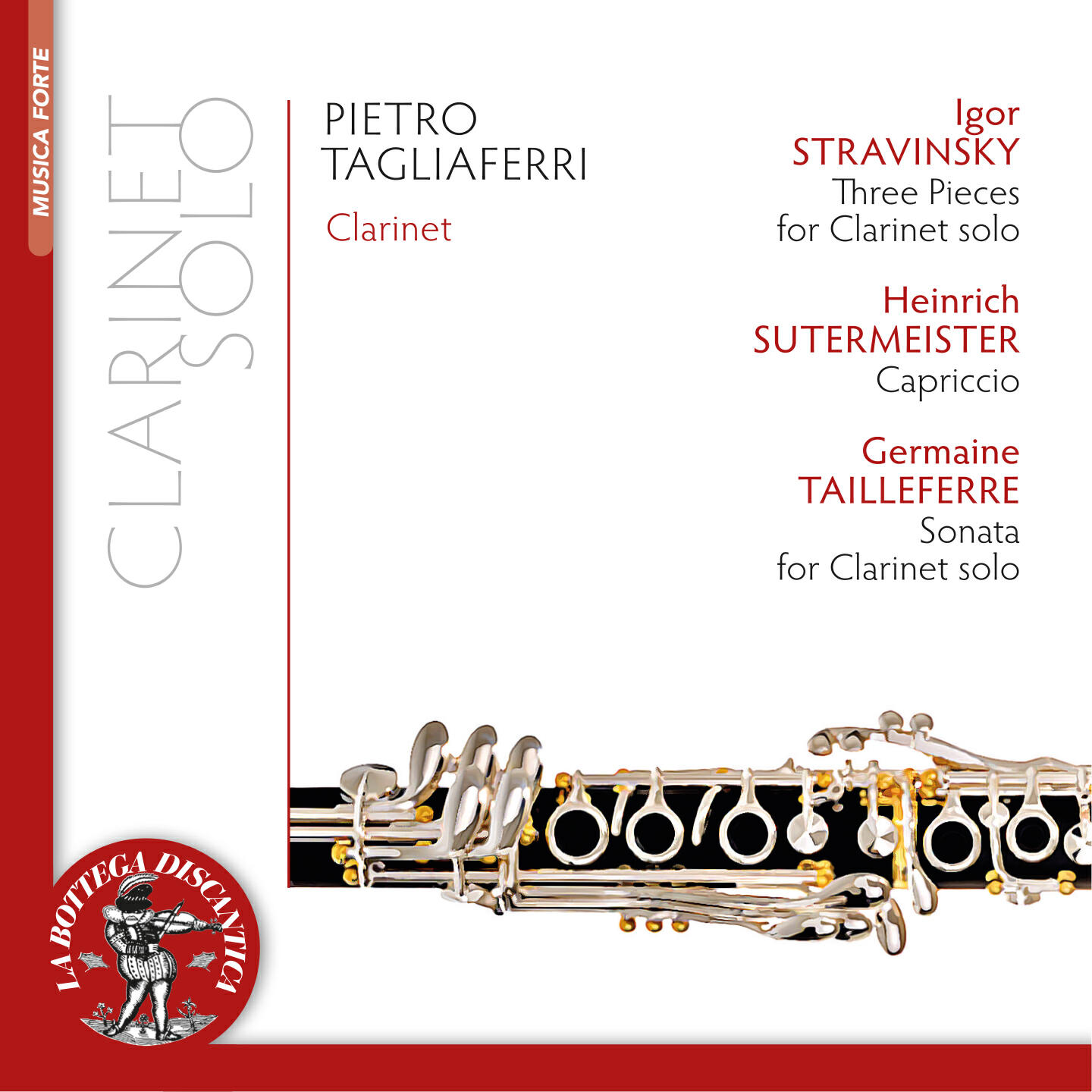 Релиз Pietro Tagliaferri: Clarinet solo