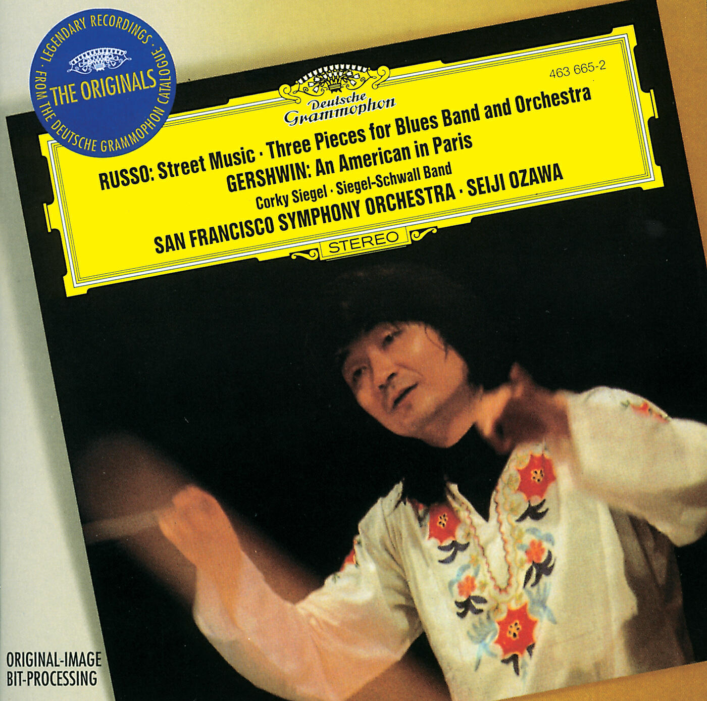 Постер альбома Russo: Street Music; Three Pieces / Gershwin: An American in Paris