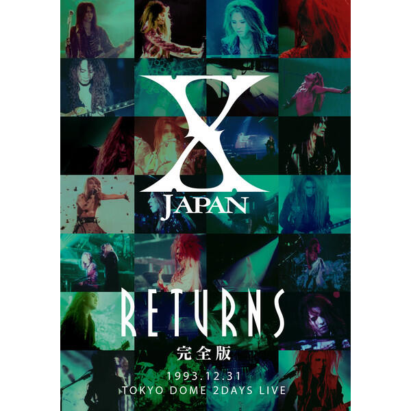 Релиз X JAPAN RETURNS 完全版 1993.12.31
