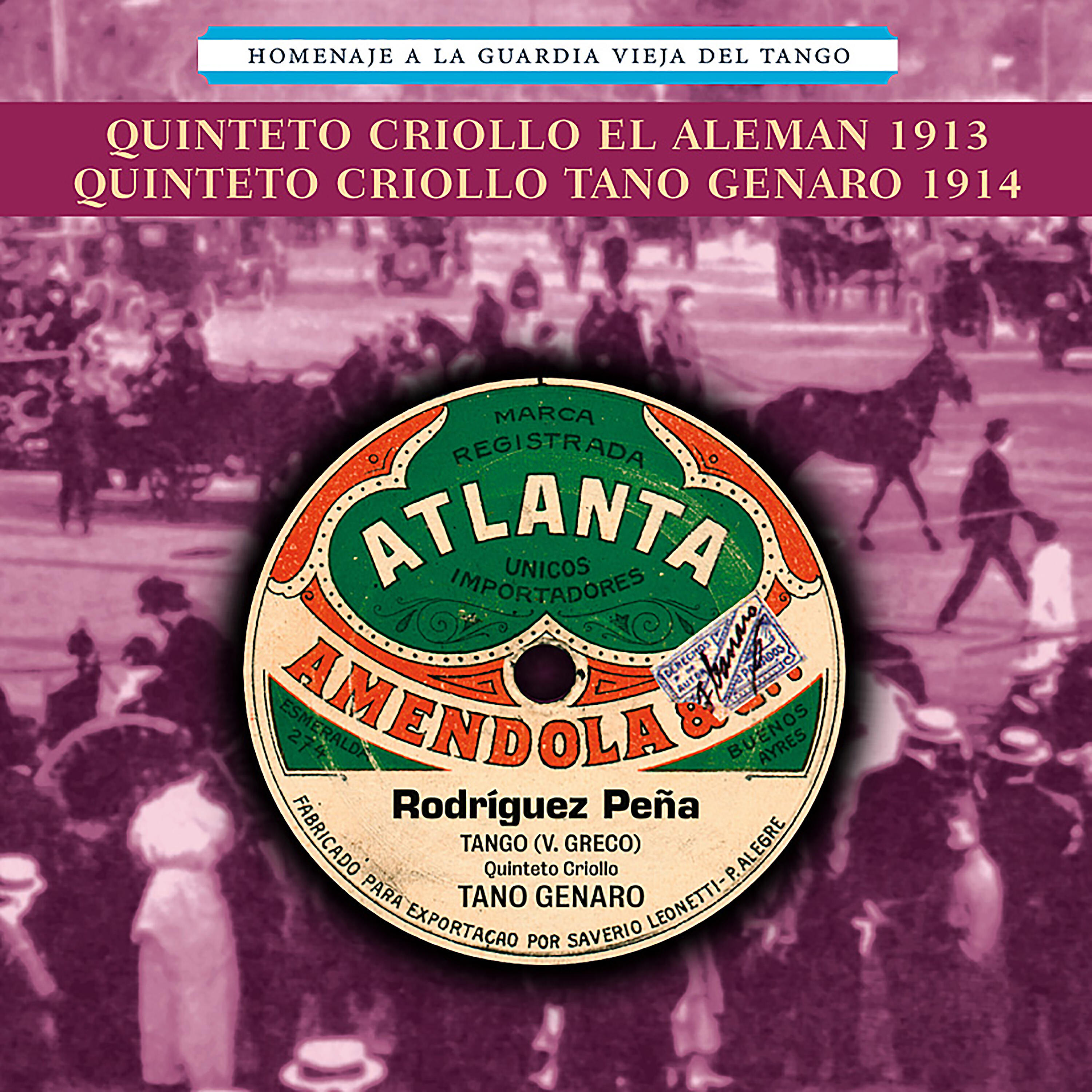 Релиз Homenaje a la Vieja Guardia del Tango: 1913 - 1914