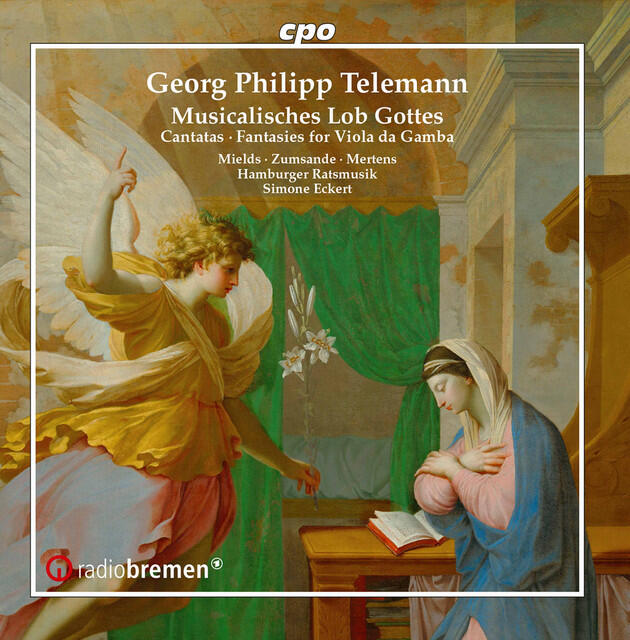Релиз Telemann: Cantatas & Fantasies for Viola da gamba