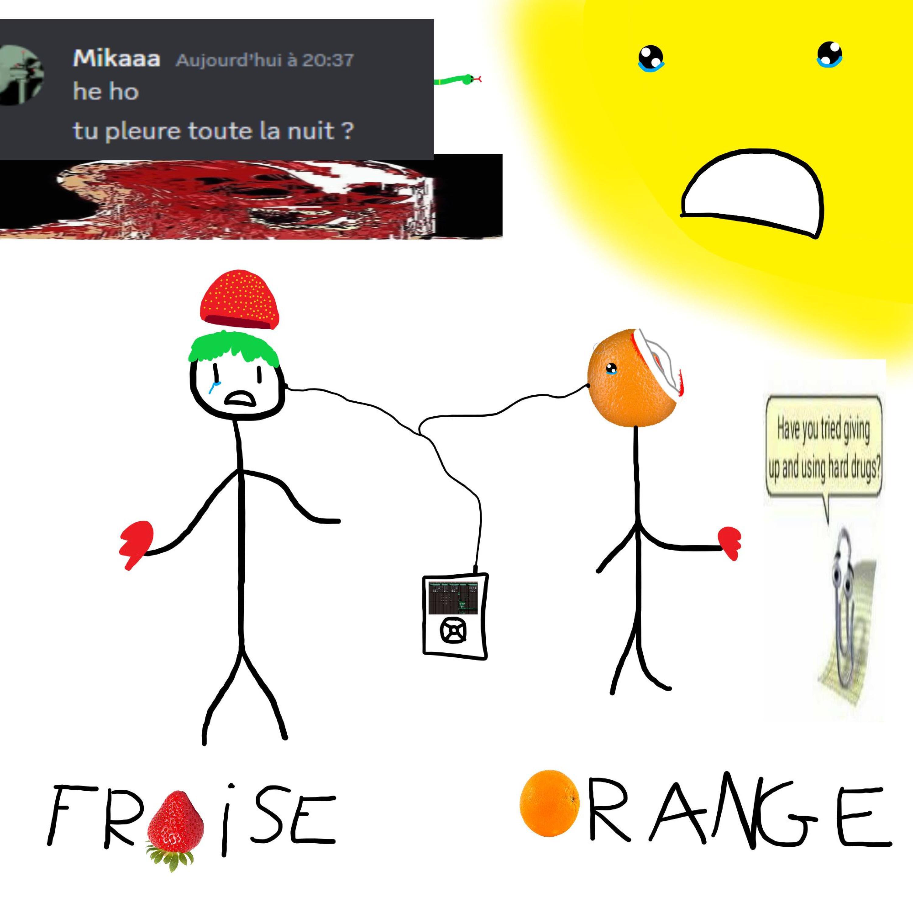 Релиз confiture Fraise Orange
