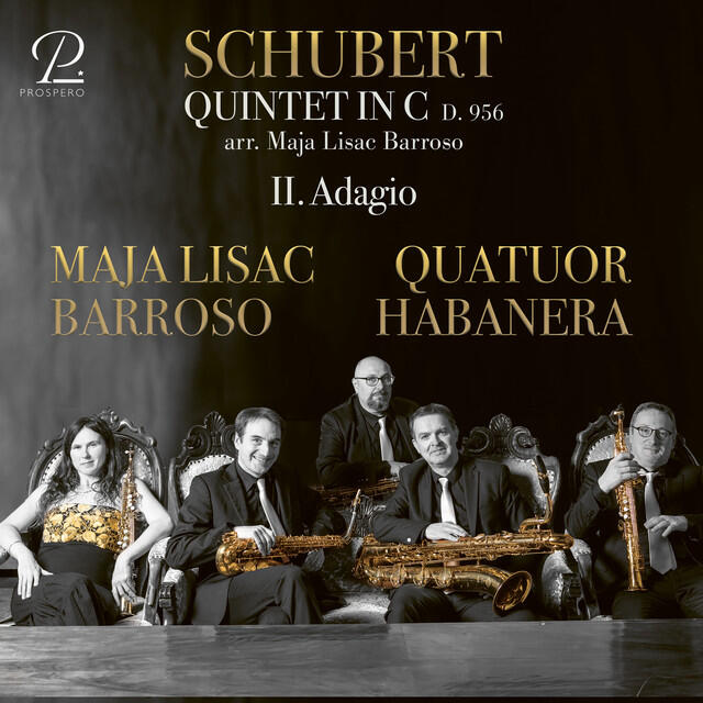 Релиз String Quintet in C Major, Op. 163, D. 956: II. Adagio (arr. for 5 saxophones by Maja Lisac Barroso)