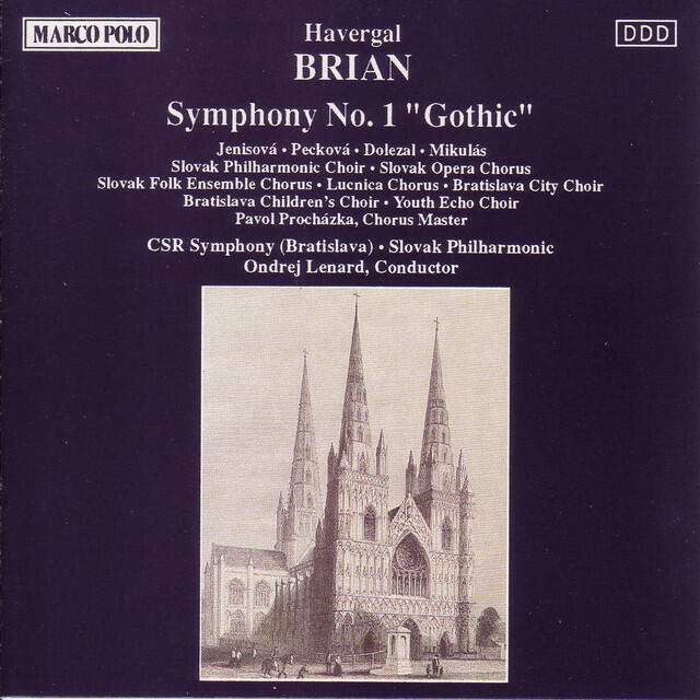 Релиз Brian: Symphony No. 1, 'Gothic'