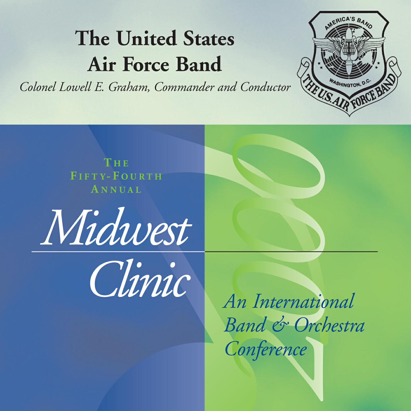 Релиз 2000 Midwest Clinic: The United States Air Force Band