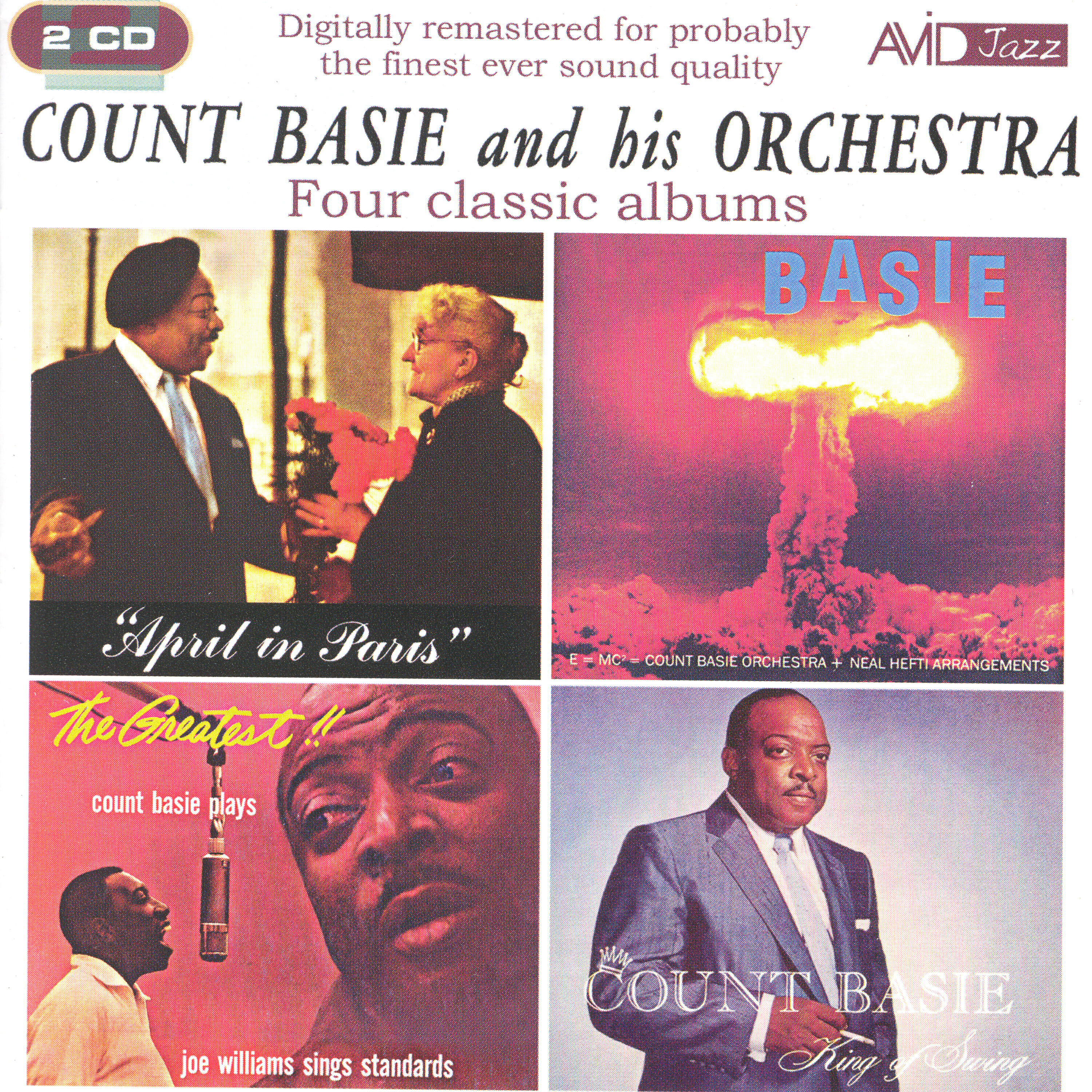Релиз Four Classic Albums (April in Paris / King Of Swing / The Atomic Mr Basie / The Greatest - Count Basie Plays, Joe Williams Sings Standards)