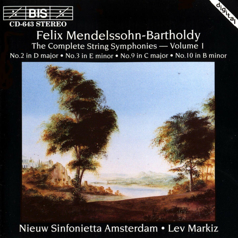 Релиз Mendelssohn, F.: The Complete String Symphonies - Vol. 1