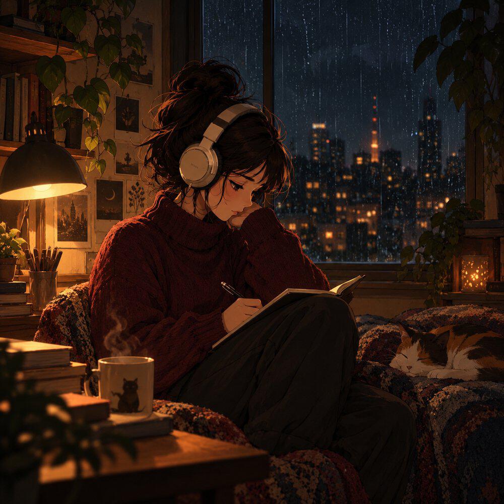 Релиз Меланхолия осенних вечеров: Chill Lofi & Rain Sounds