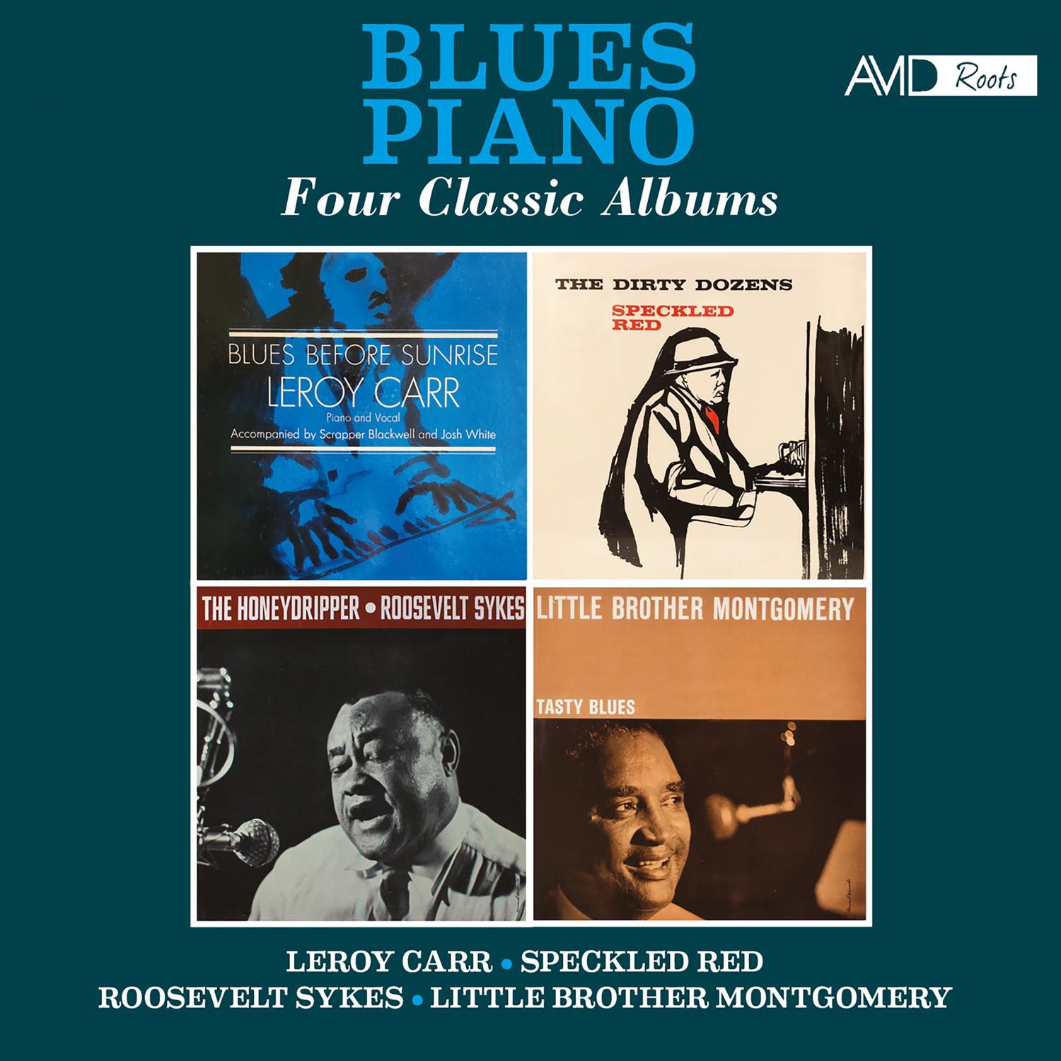 Релиз Blues Piano - Four Classic Albums (Blues Before Sunrise / The Dirty Dozens / The Honeydripper / Tasty Blues)