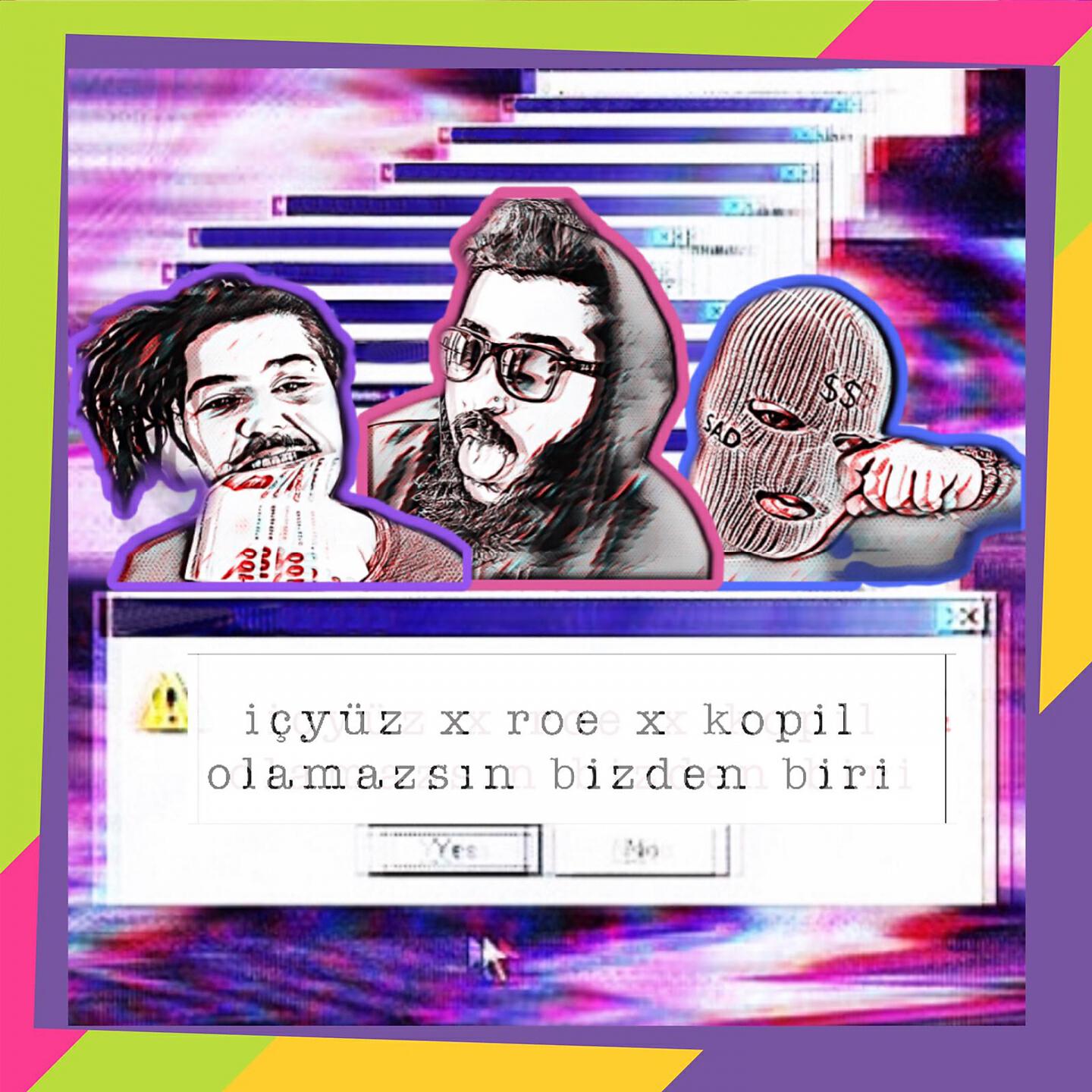 Скачать песню İçyüz, Roe, Kopil - Olamazsın Bizden Biri бесплатно в MP3 для Android и iOS