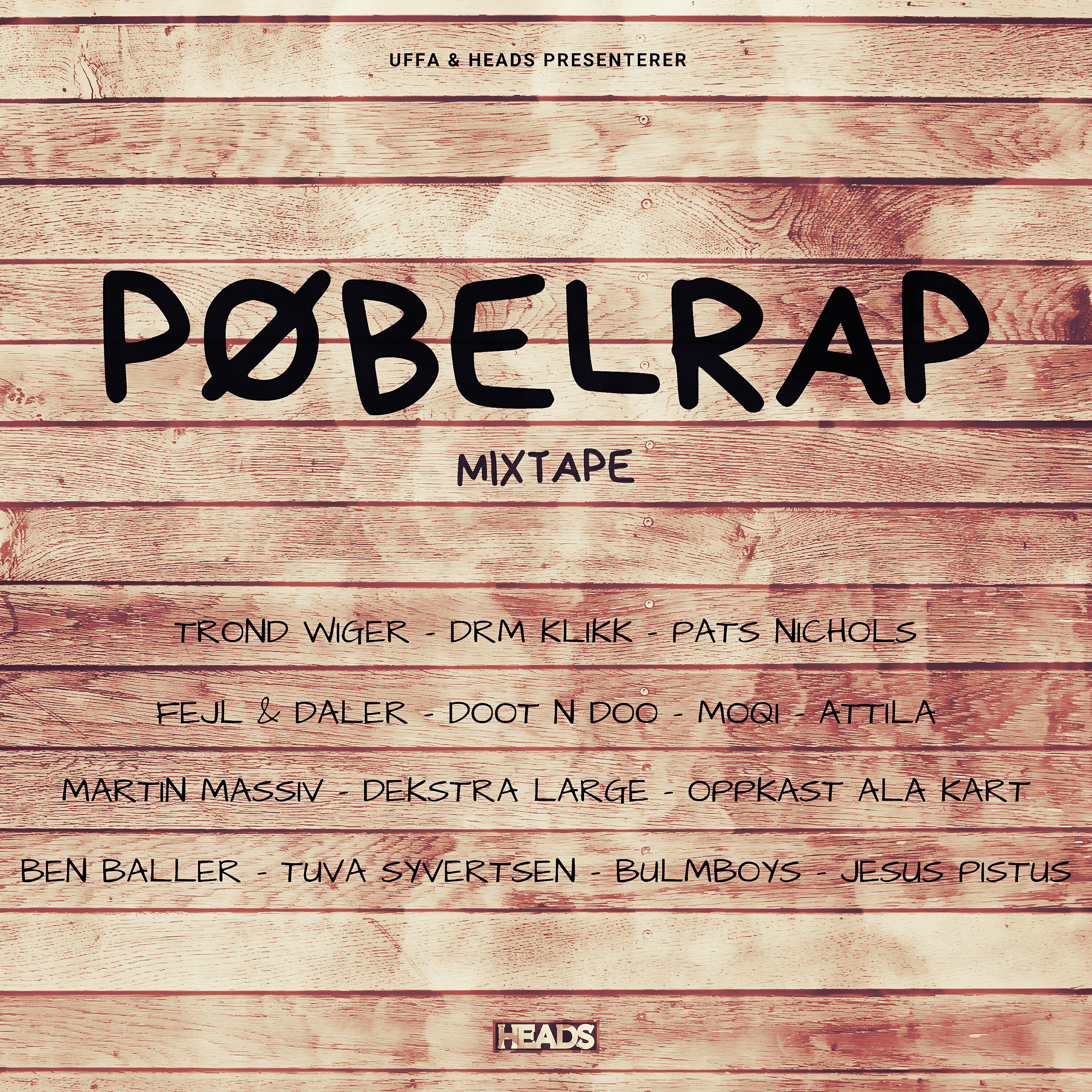 Релиз Pøbelrap Mixtape 2019