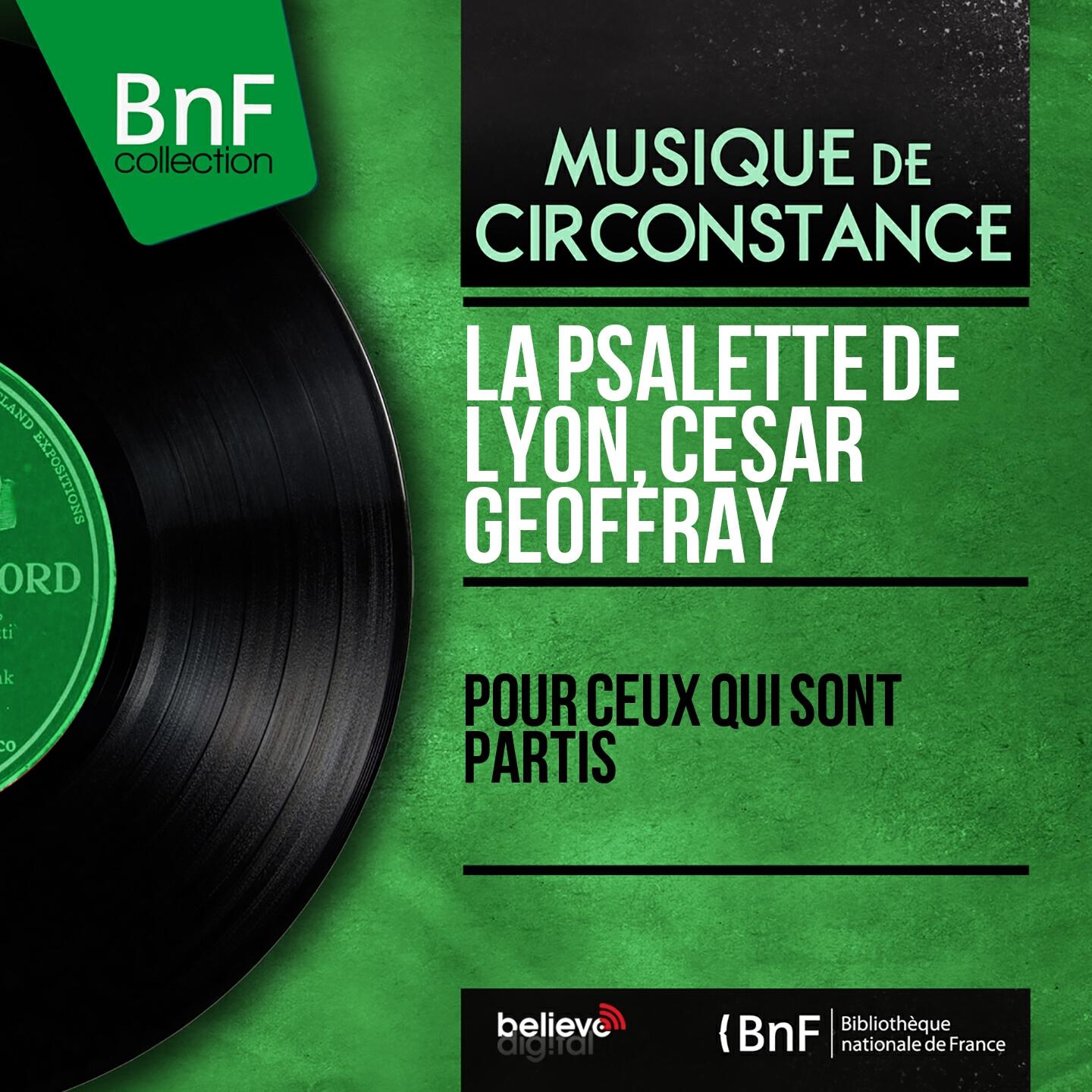 Релиз Pour ceux qui sont partis (Mono Version)