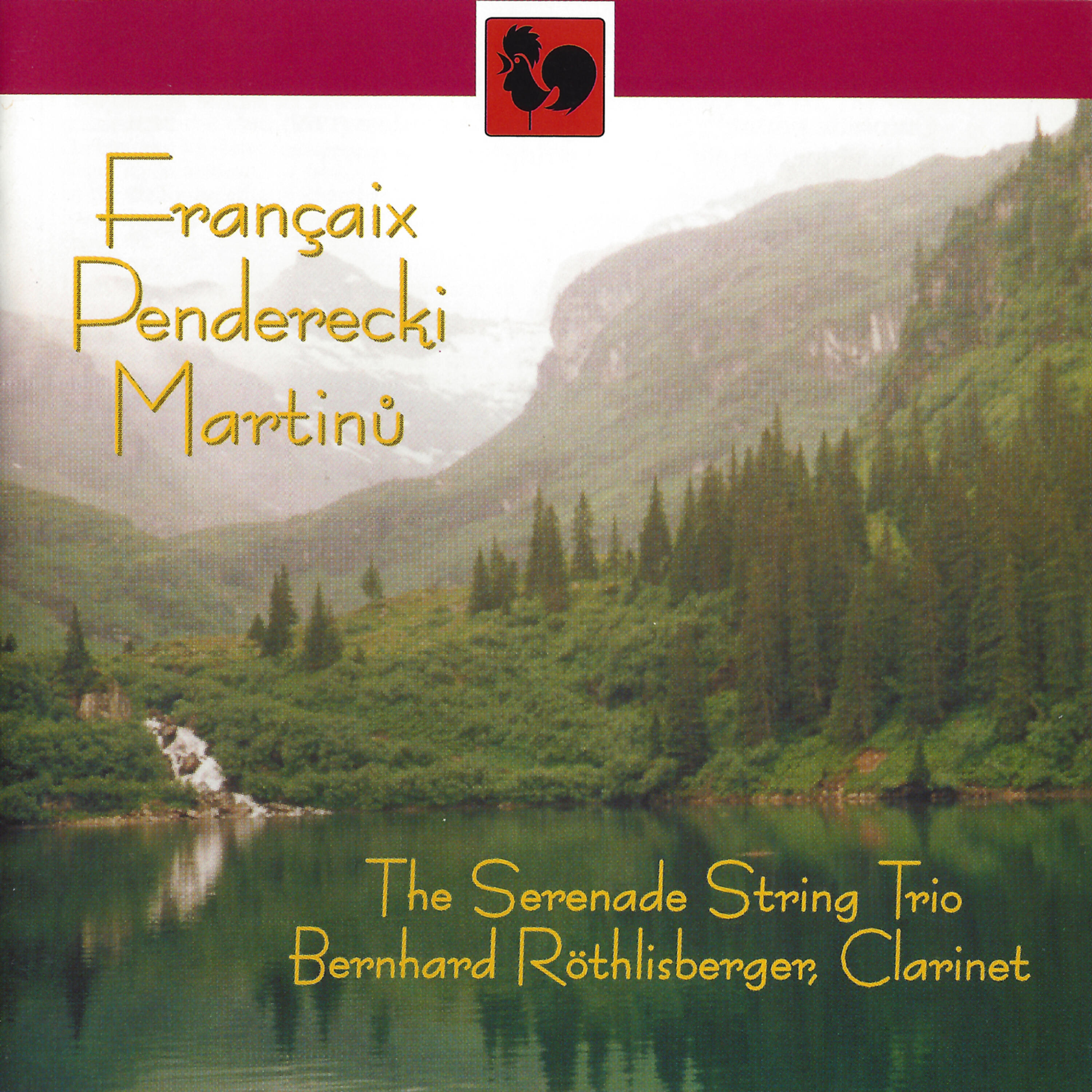 Релиз Français, Penderecki & Martinu