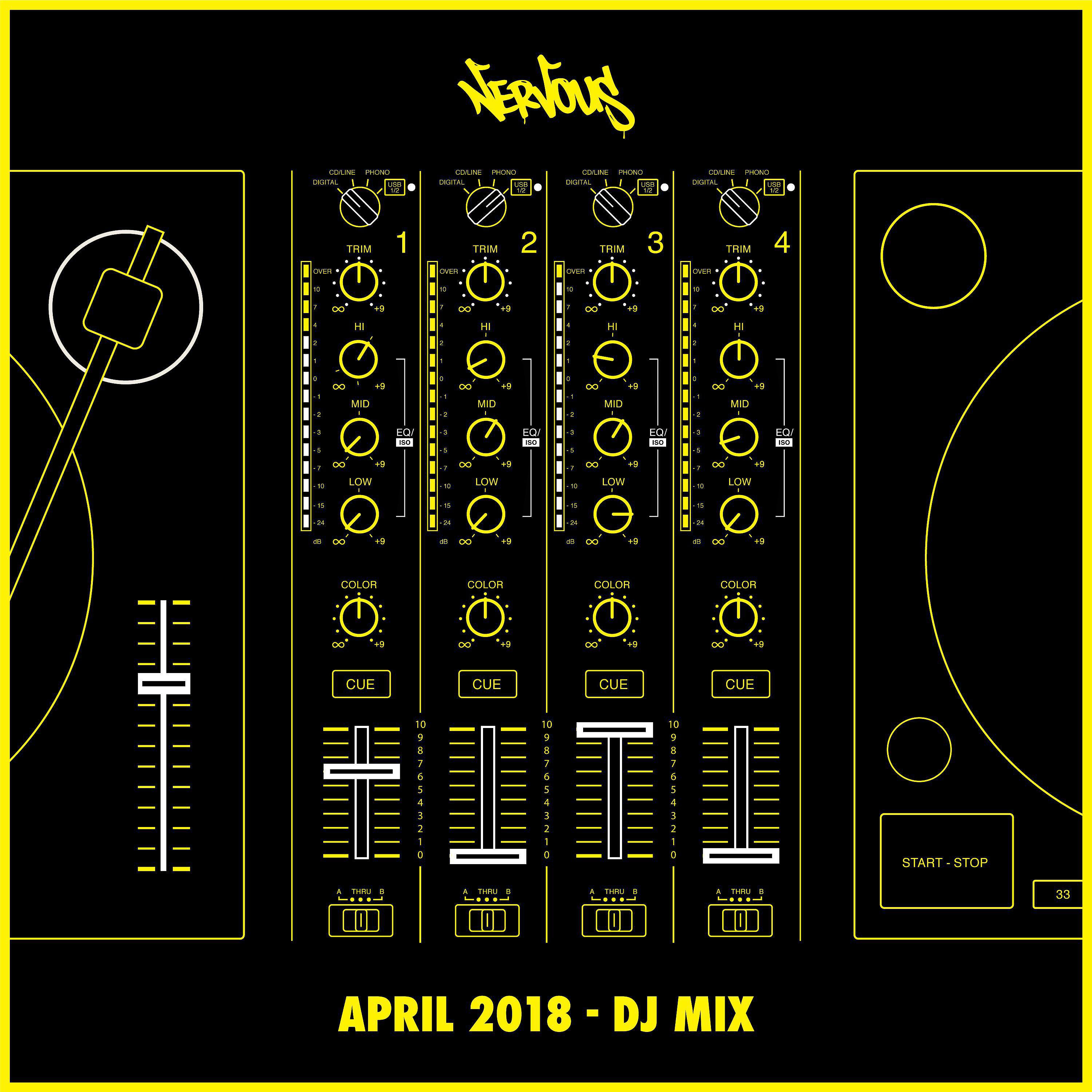 Релиз Nervous April 2018 - DJ Mix