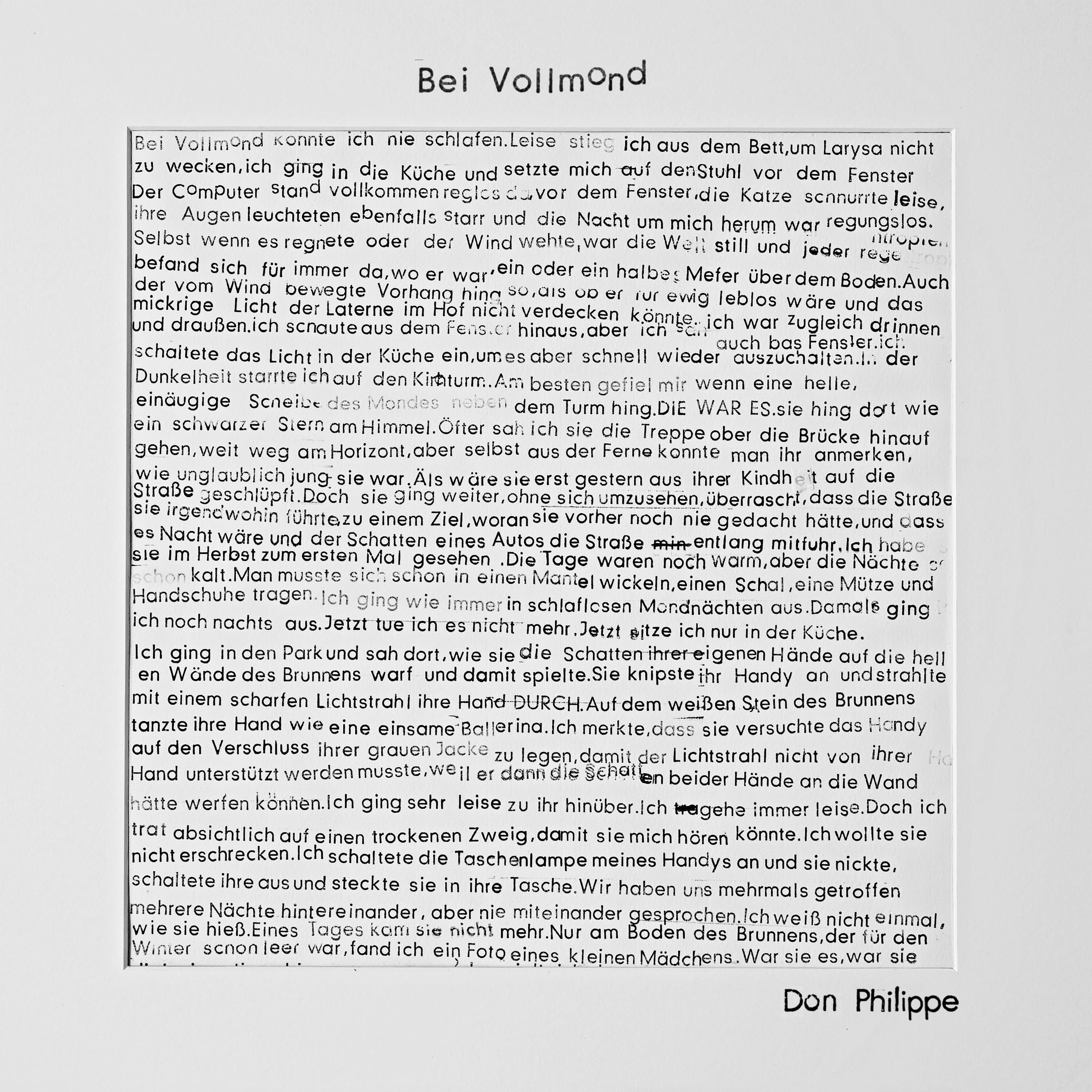 Релиз Bei Vollmond