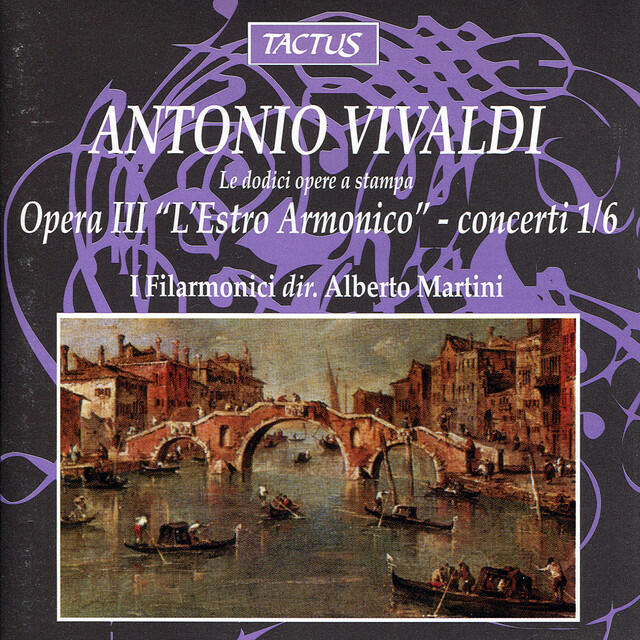Релиз Vivaldi: Opera III "L'Estro Armonico" - concerti 1/6