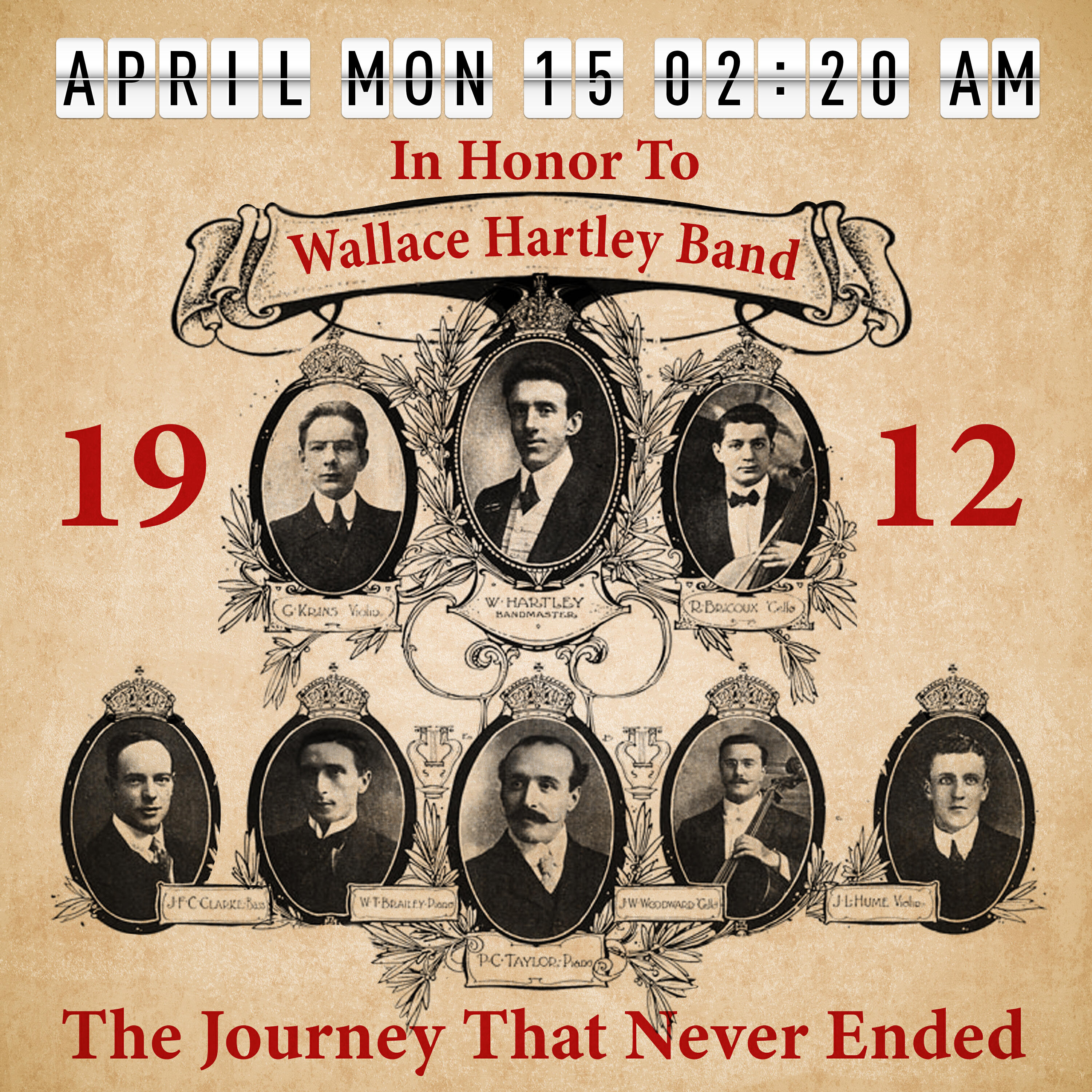 Релиз In Honor to Wallace Hartley Band: The Journey That Never Ended