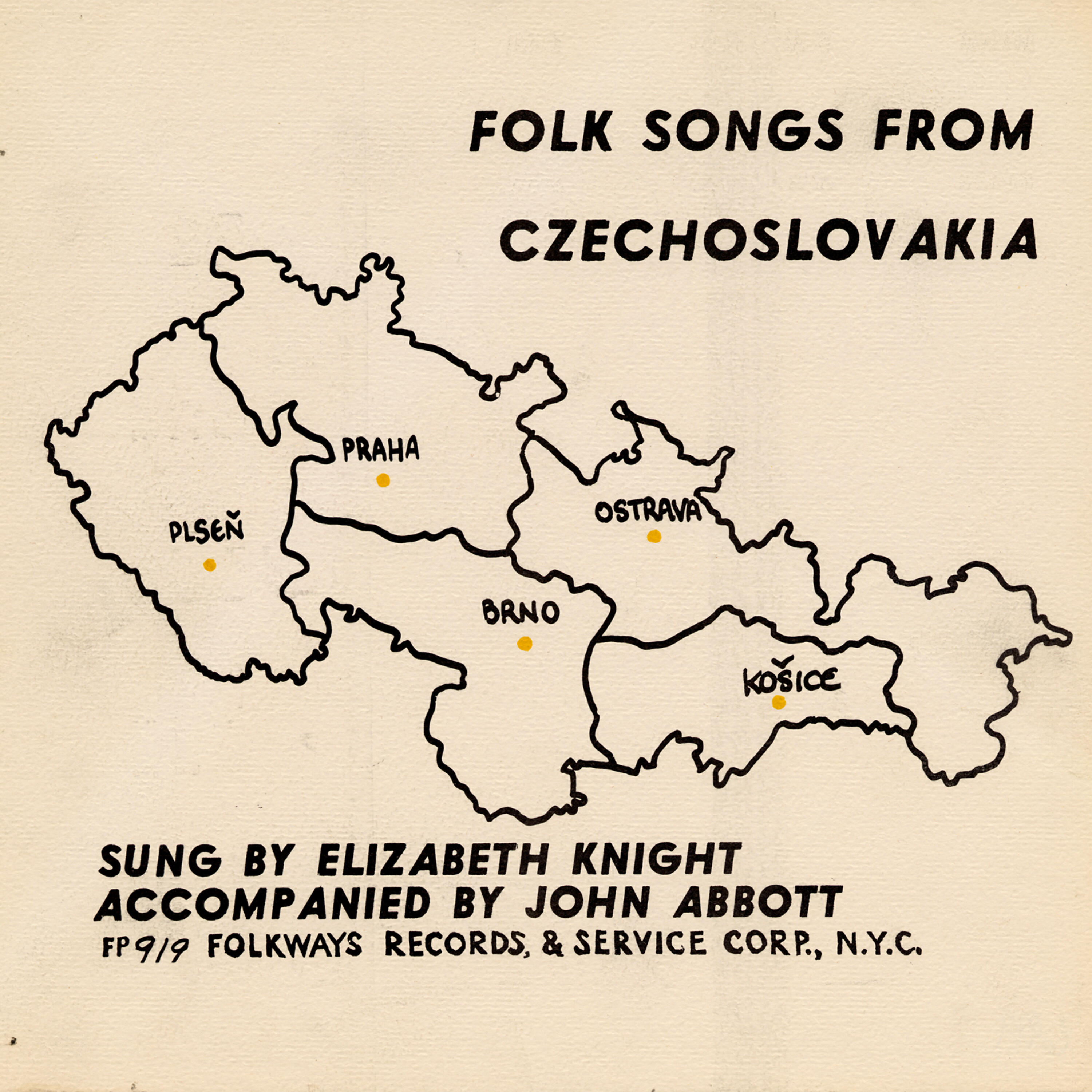 Релиз Folk Songs from Czechoslovakia