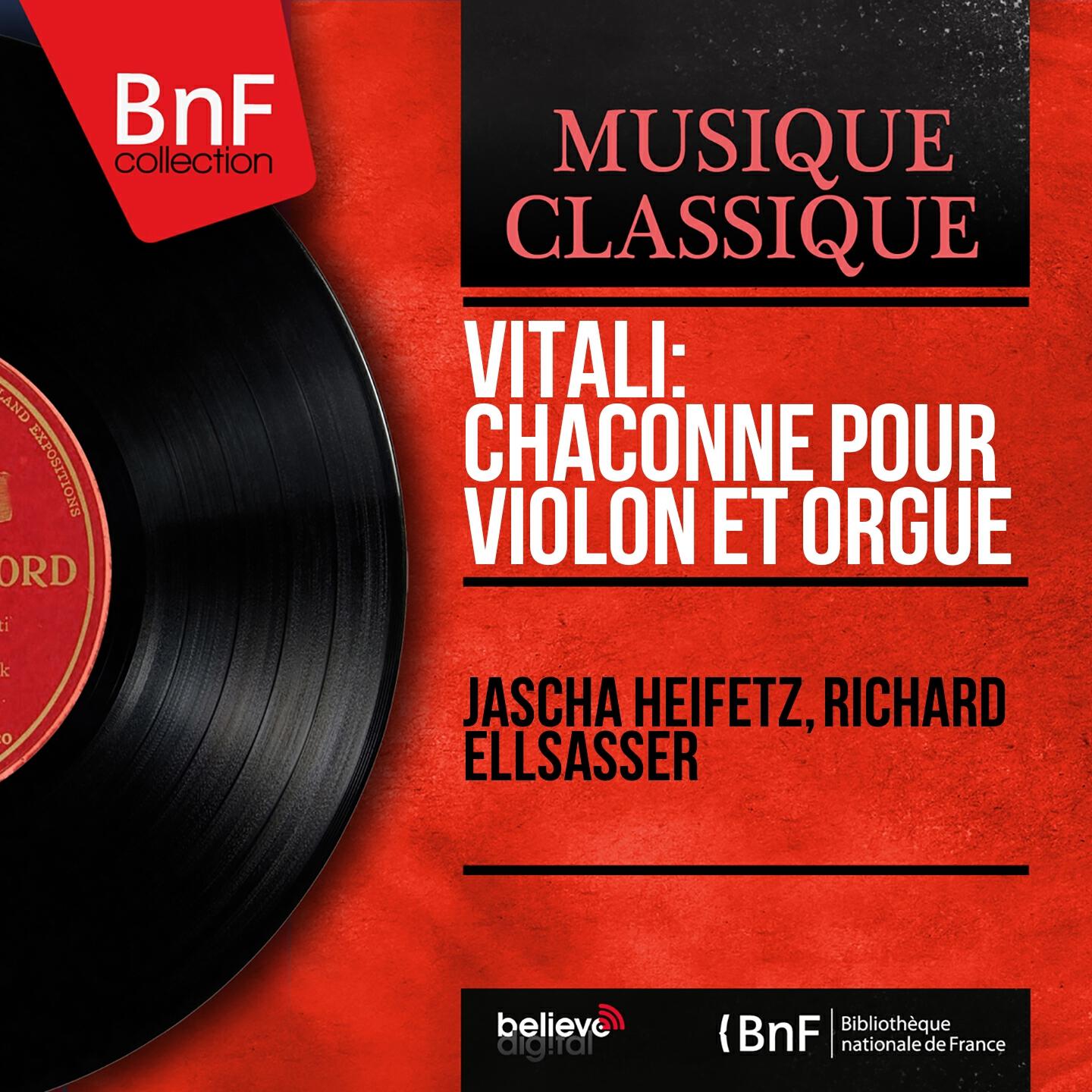 Релиз Vitali: Chaconne pour violon et orgue (Transcr. Ottorino Respighi, Mono Version)