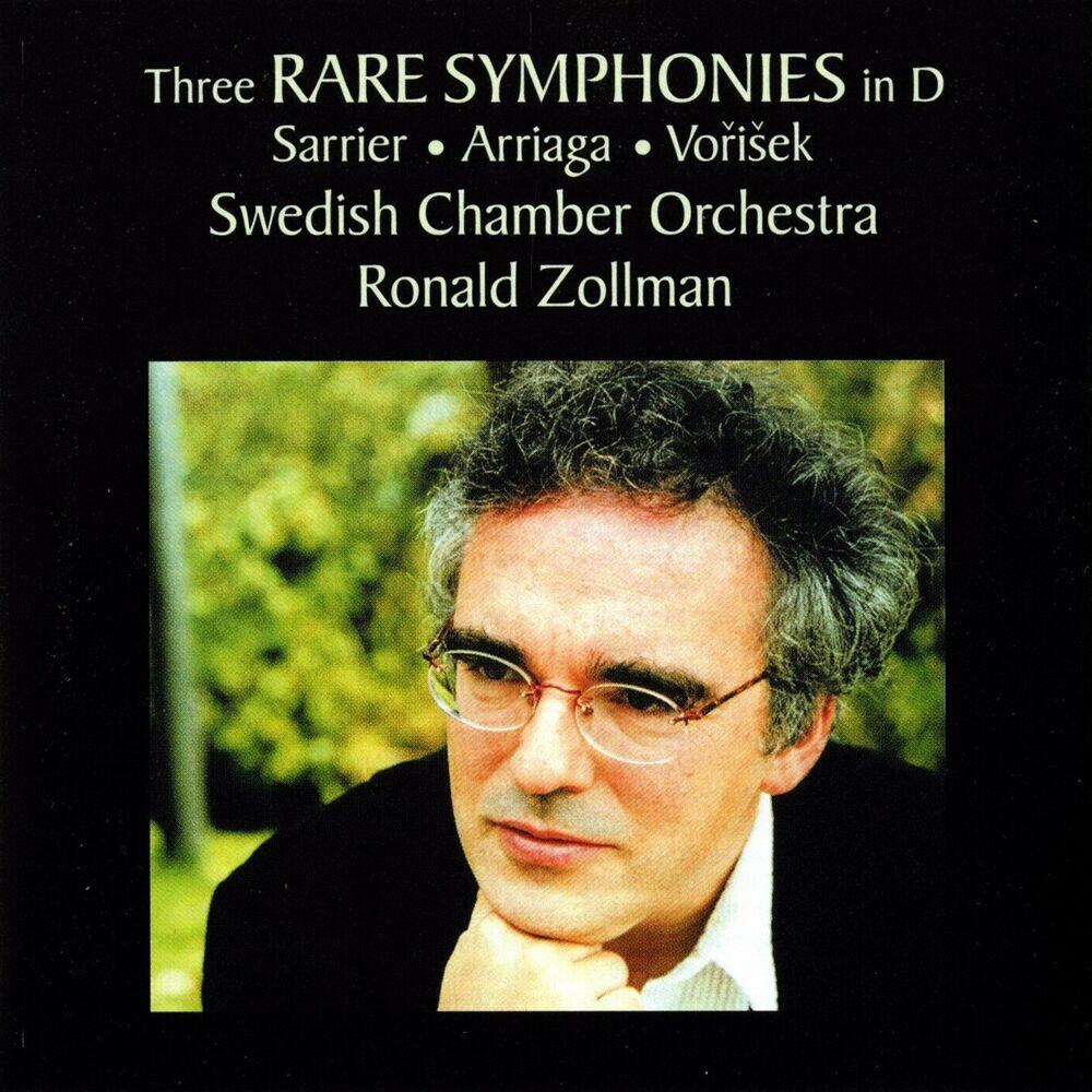 Релиз Sarrier - Arriaga - Vořišek: 3 Rare Symphonies in D