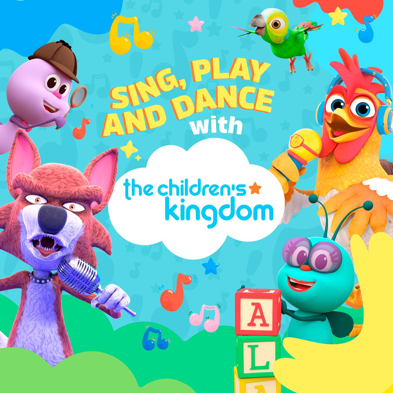 Постер альбома Sing, Play and Dance with The Children's Kingdom