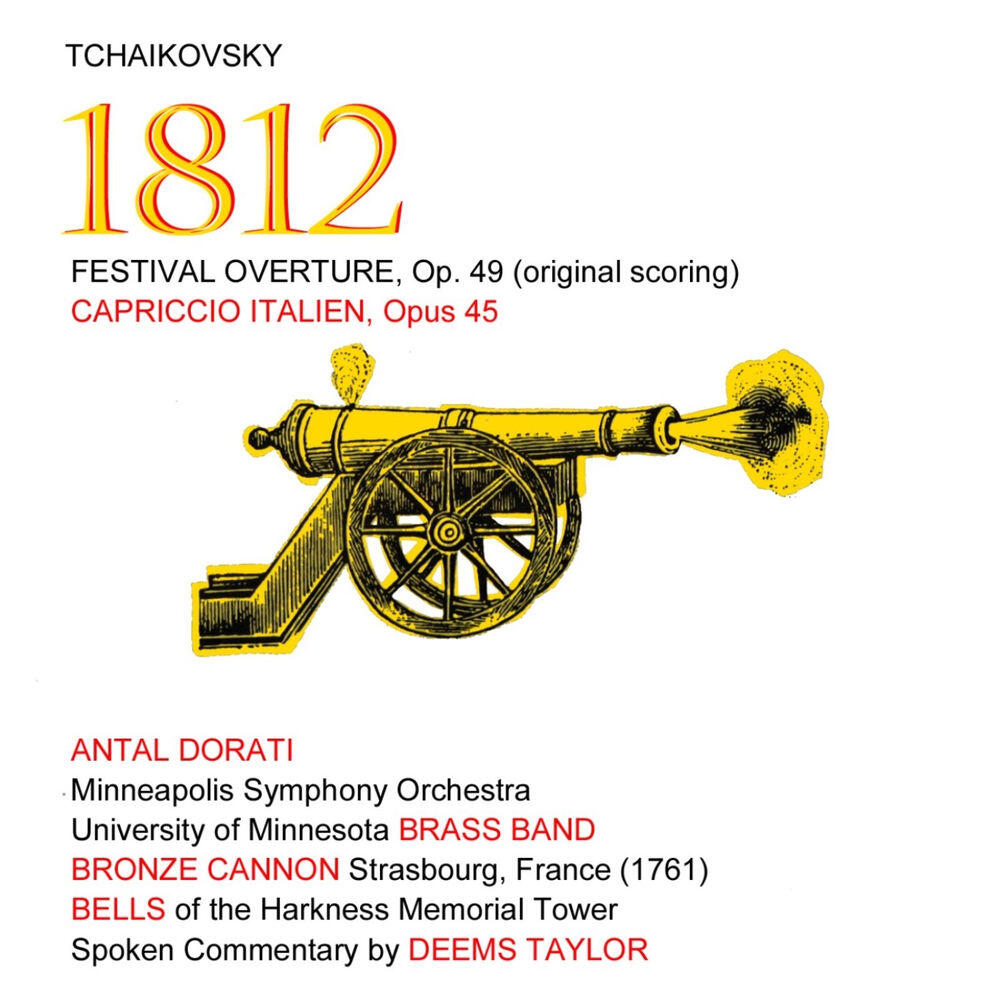 Релиз Tchaikovsky: 1812 Festival Overture - Capriccio Italien Op. 45