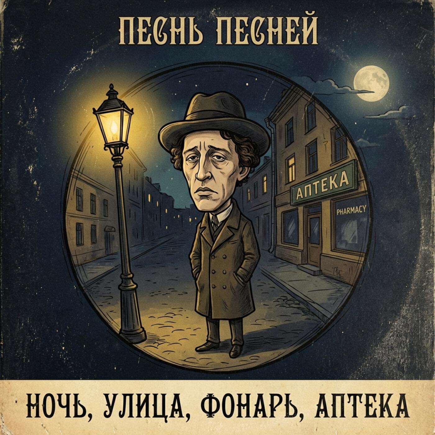 Релиз Ночь, улица, фонарь, аптека