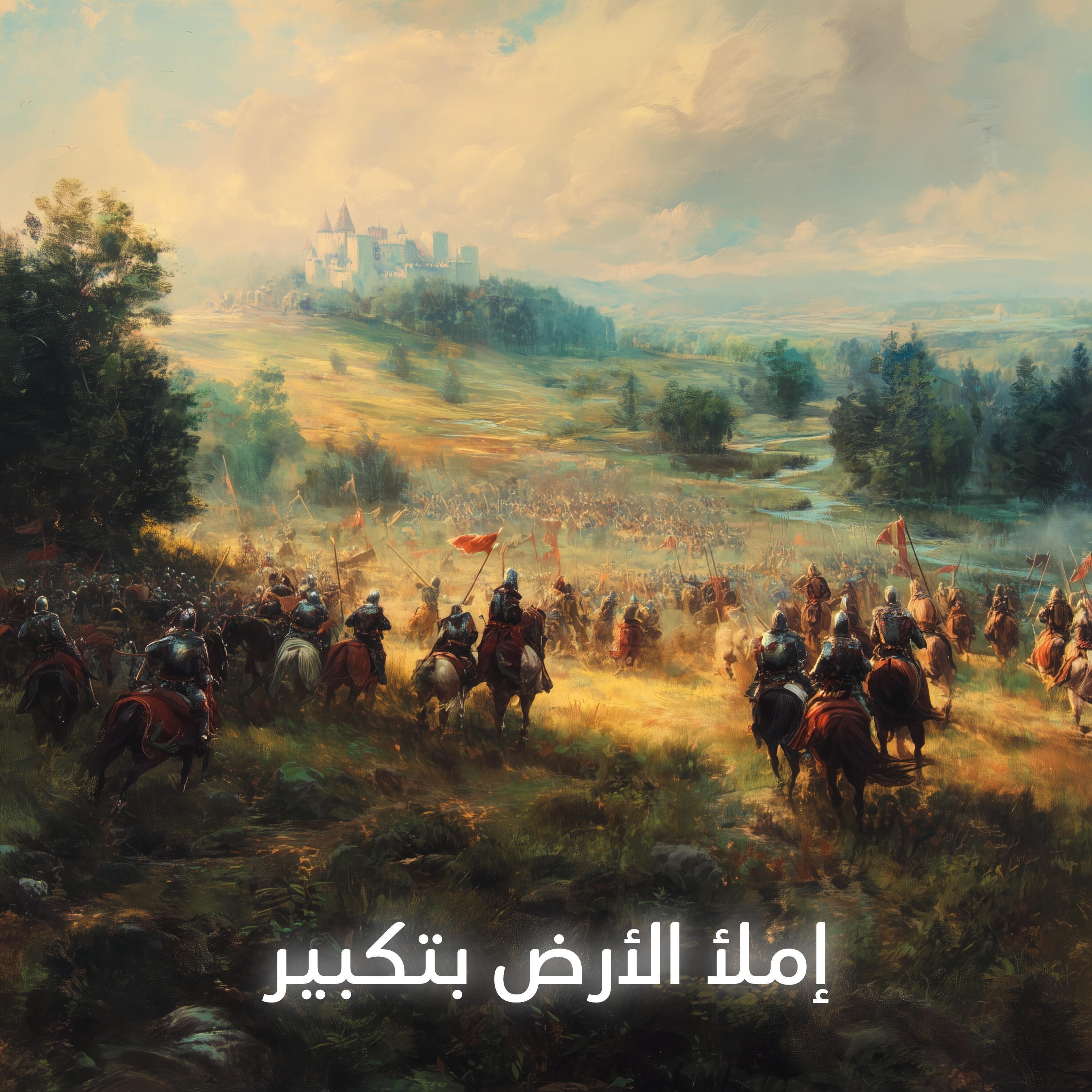 Релиз إملأ الأرض بتكبير