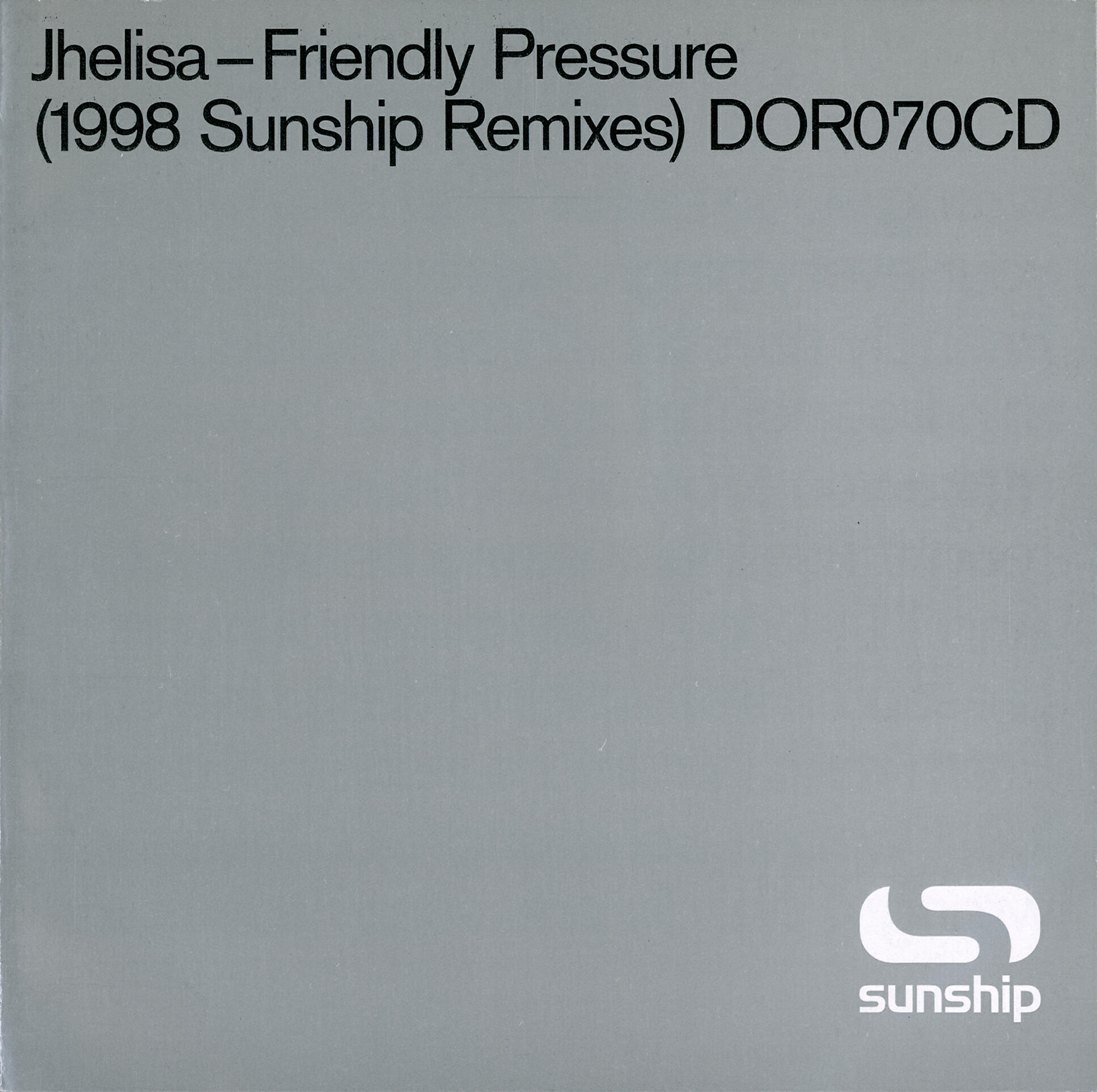 Релиз Friendly Pressure (Sunship Remixes)