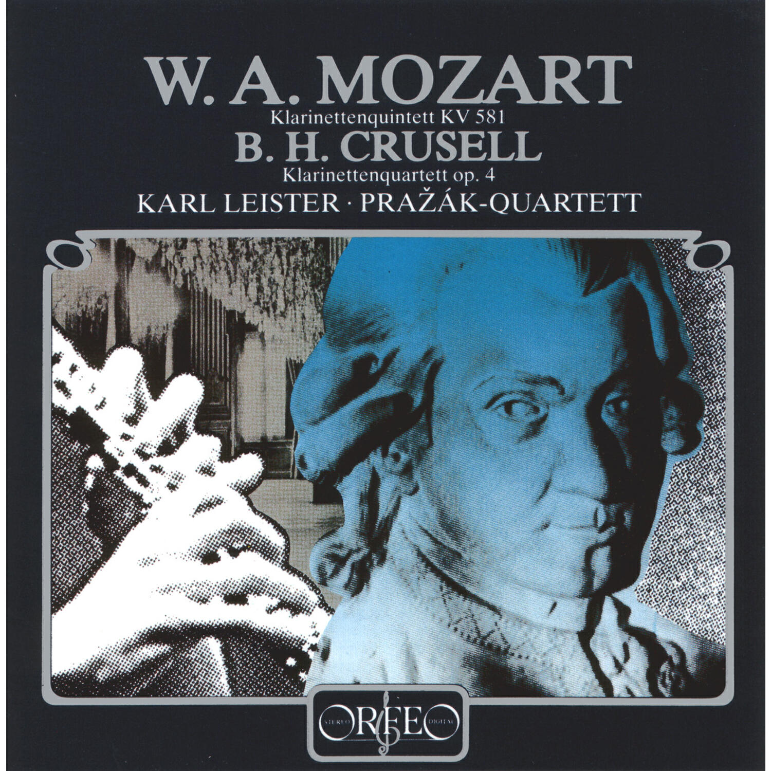 Релиз Mozart: Clarinet Quintet in A Major, K. 581 - Crusell: Clarinet Quartet No. 2 in C Minor, Op. 4