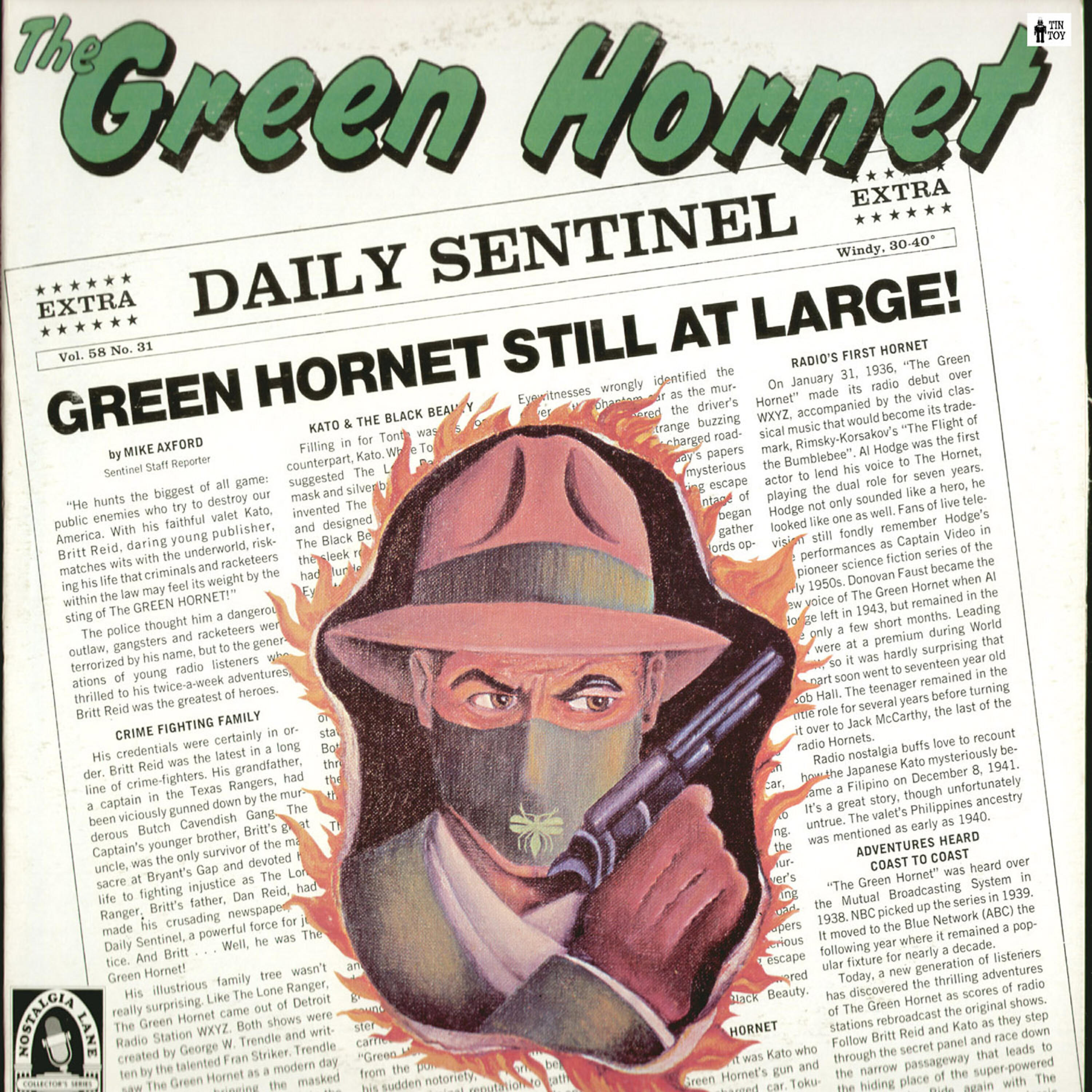 Релиз The Green Hornet - The Woman in the Case and the Soldier and His Dog