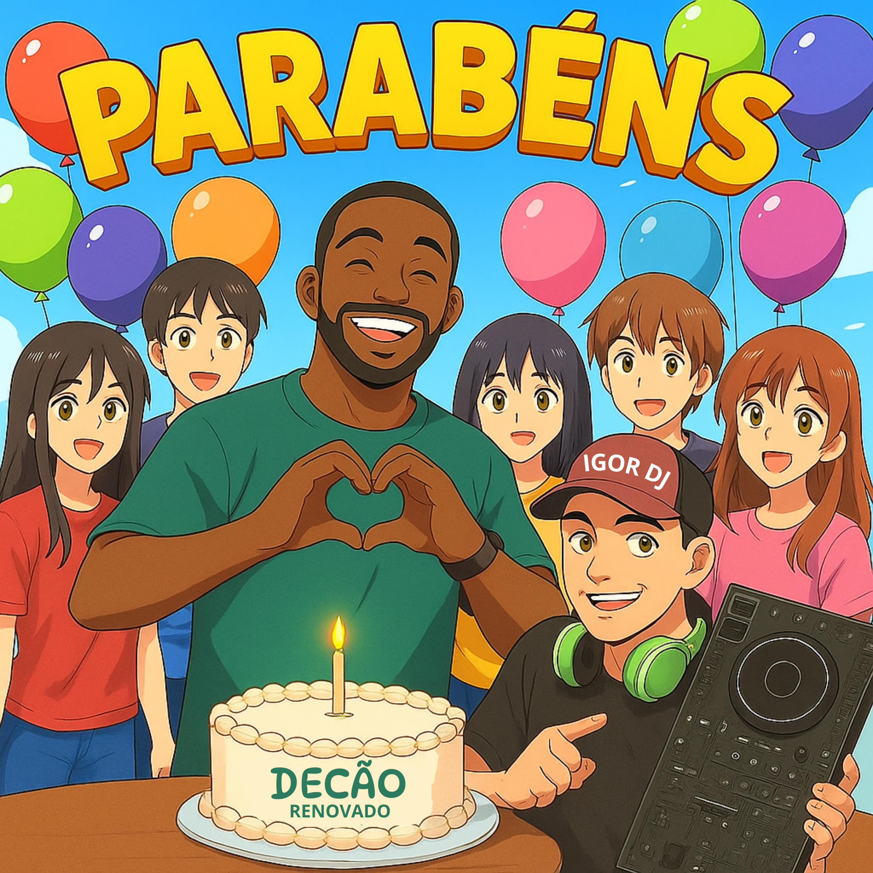 Релиз Parabéns